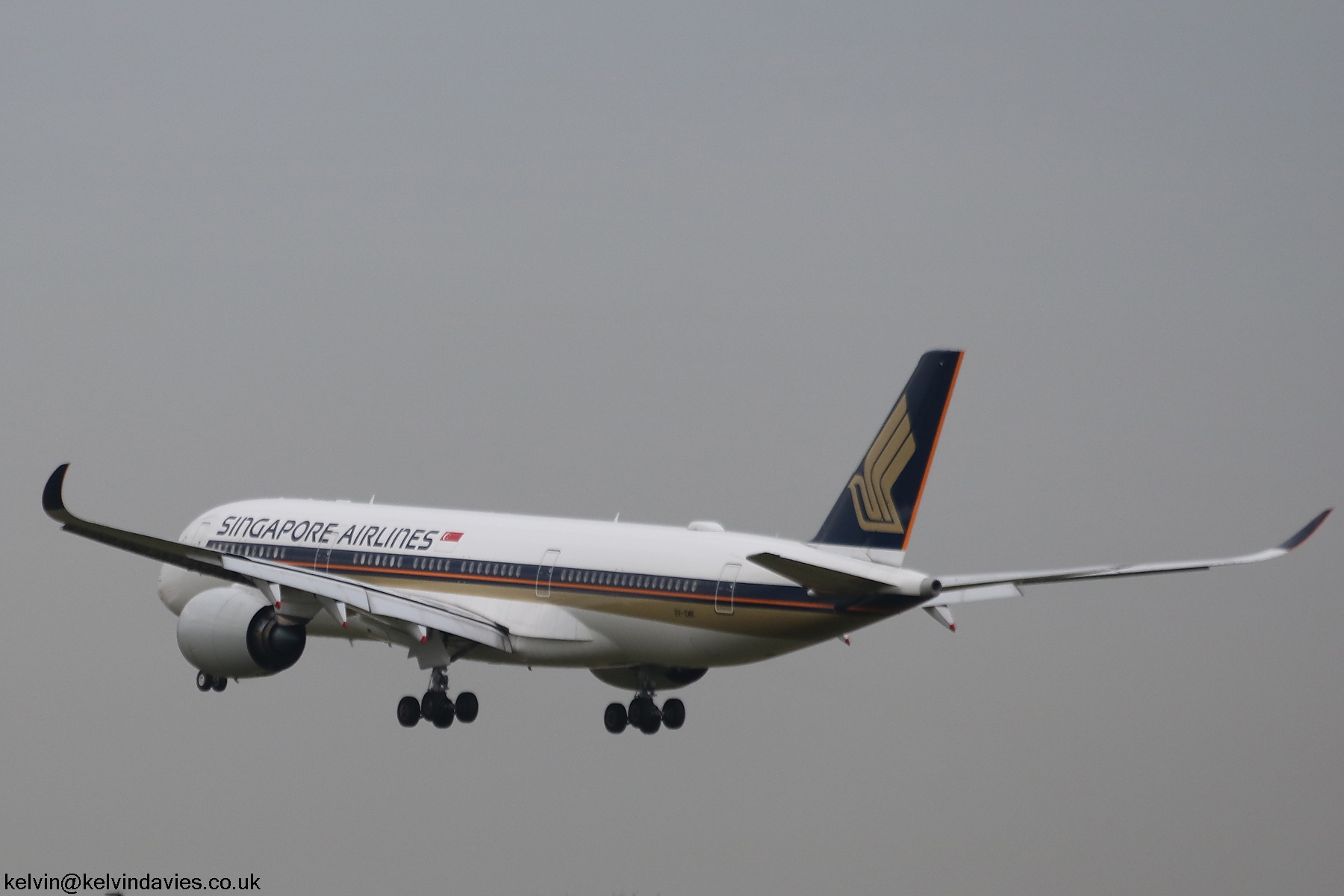 Singapore Airlines A350 9V-SMK