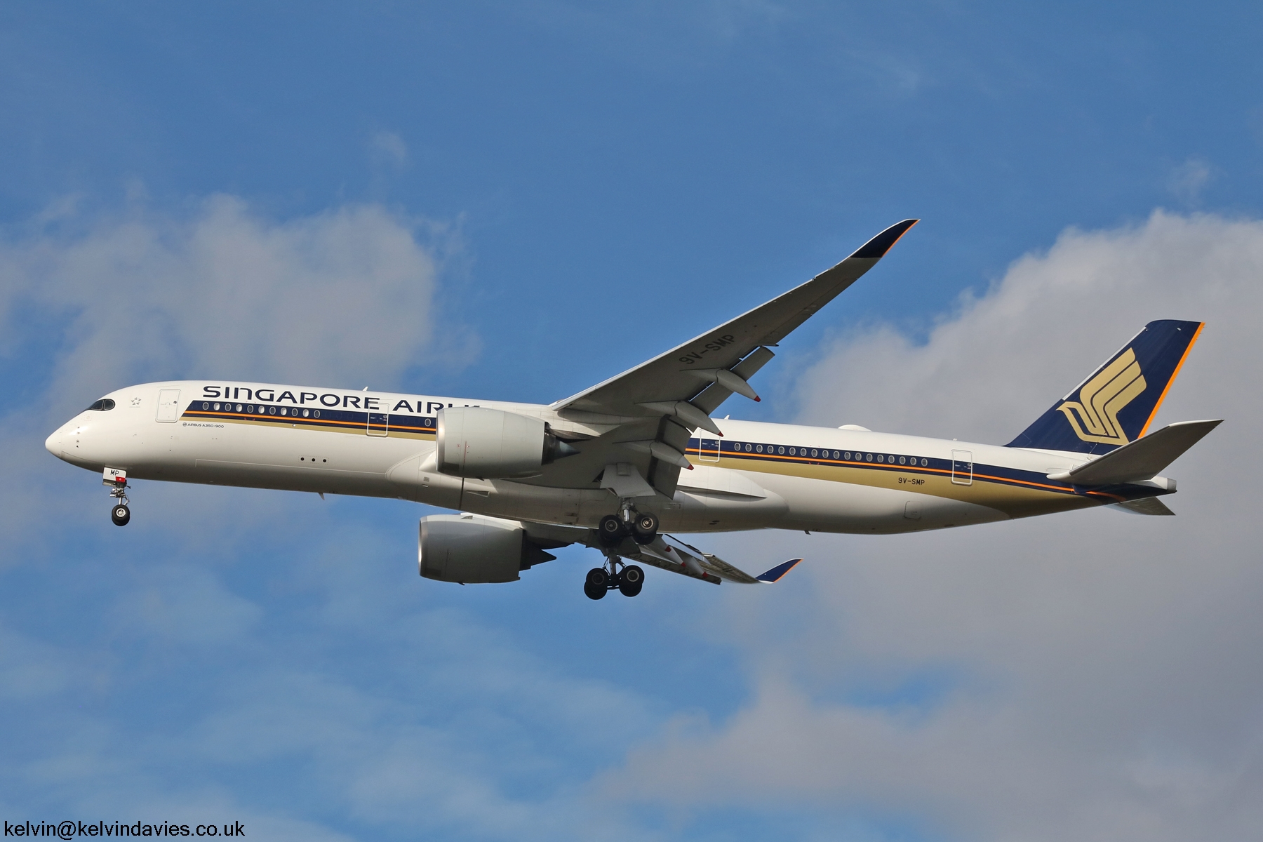 Singapore Airlines A350 9V-SMP