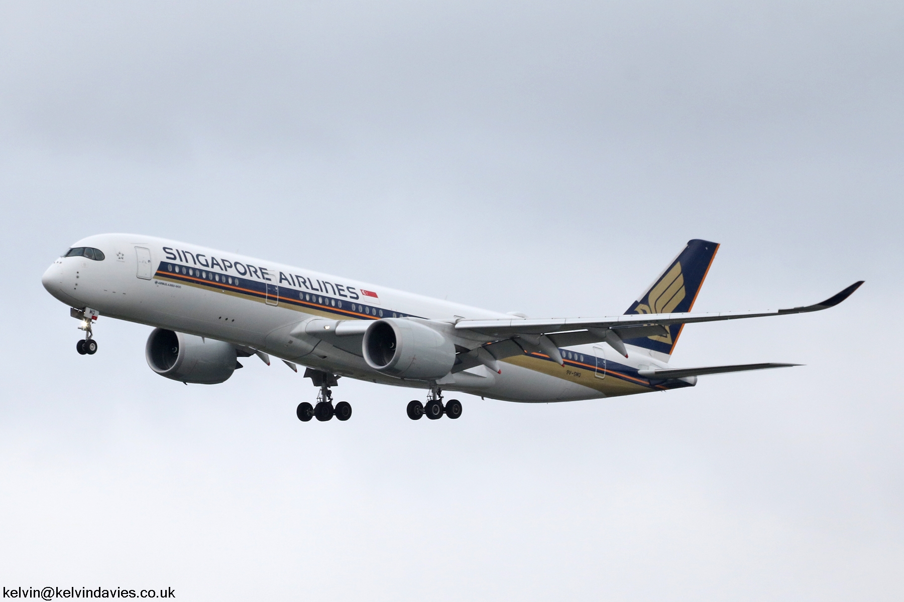 Singapore Airlines A350 9V-SMQ