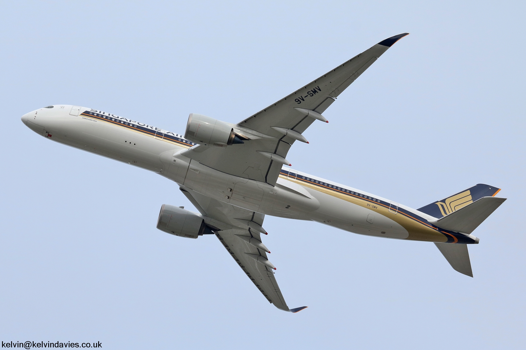 Singapore Airlines A350 9V-SMV