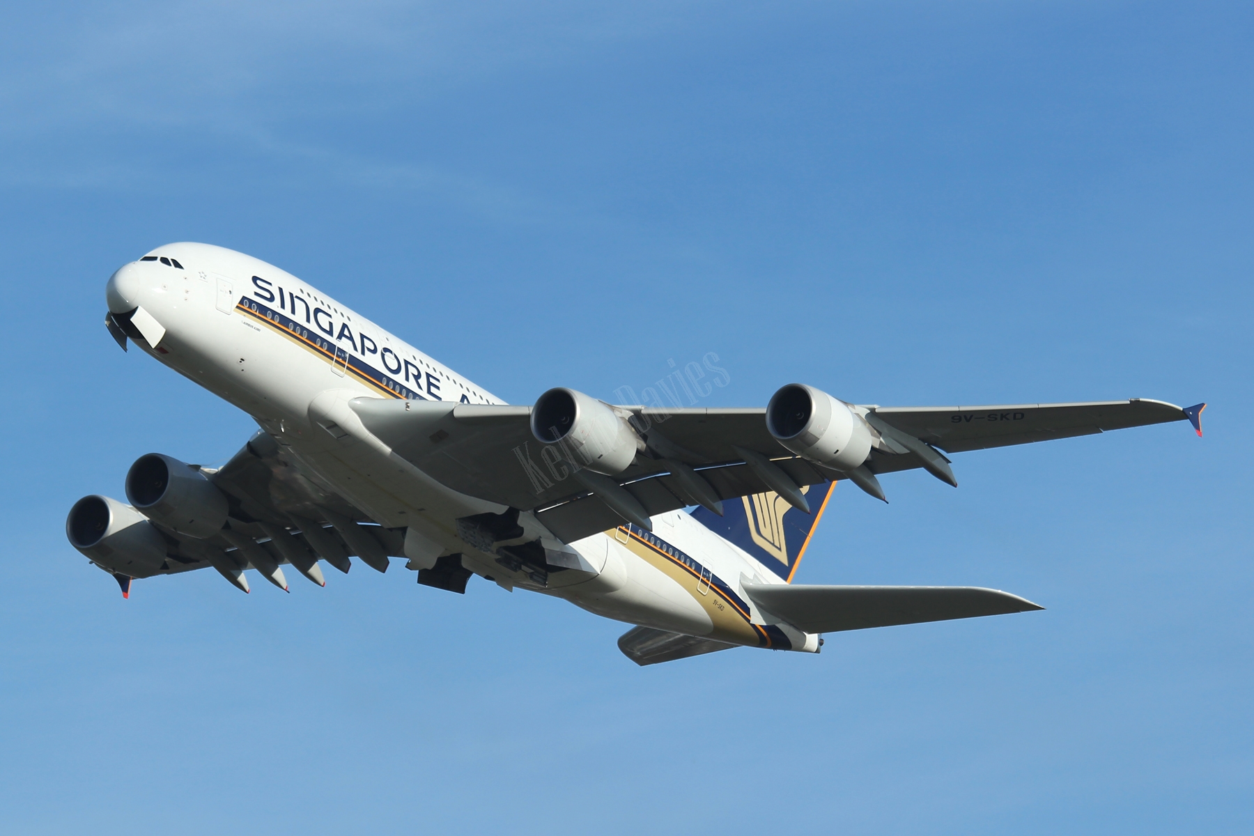 Singapore Airlines A380 9V-SKD
