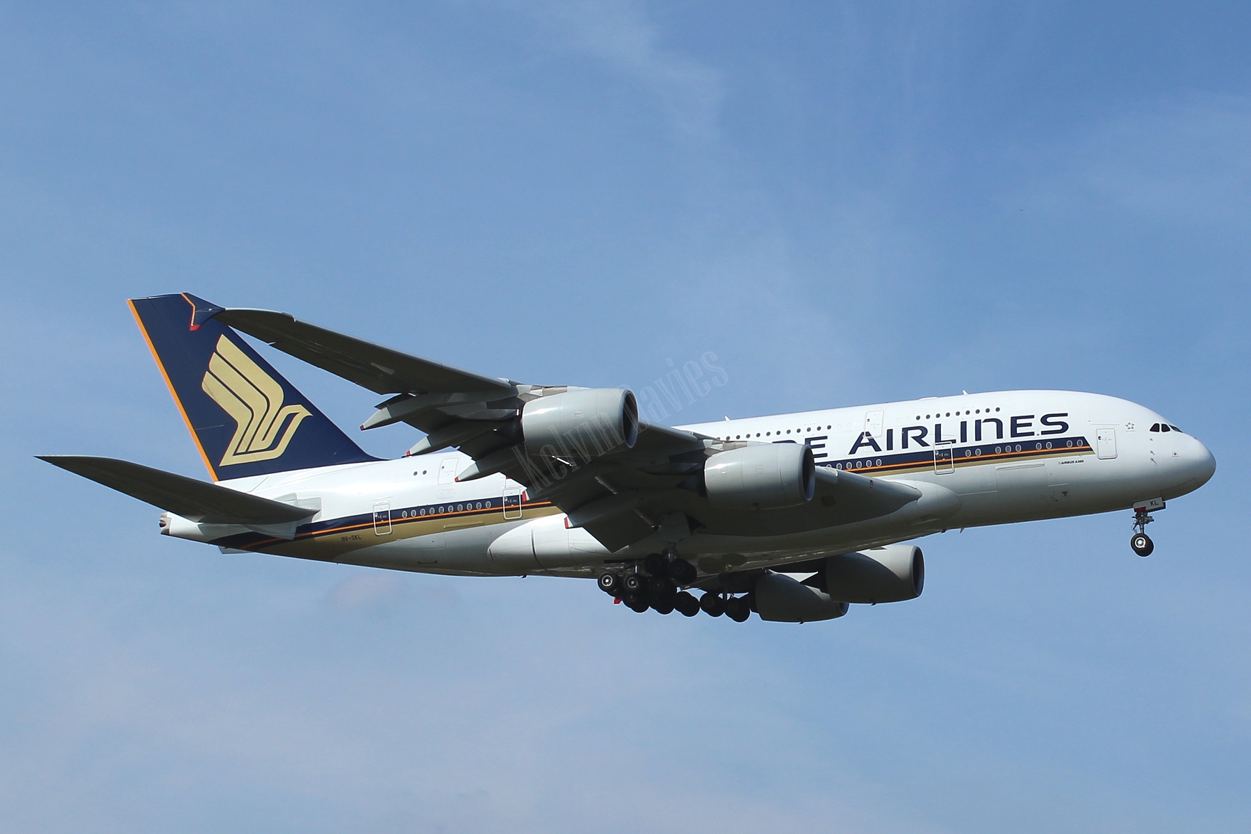 Singapore Airlines A380 9V-SKL