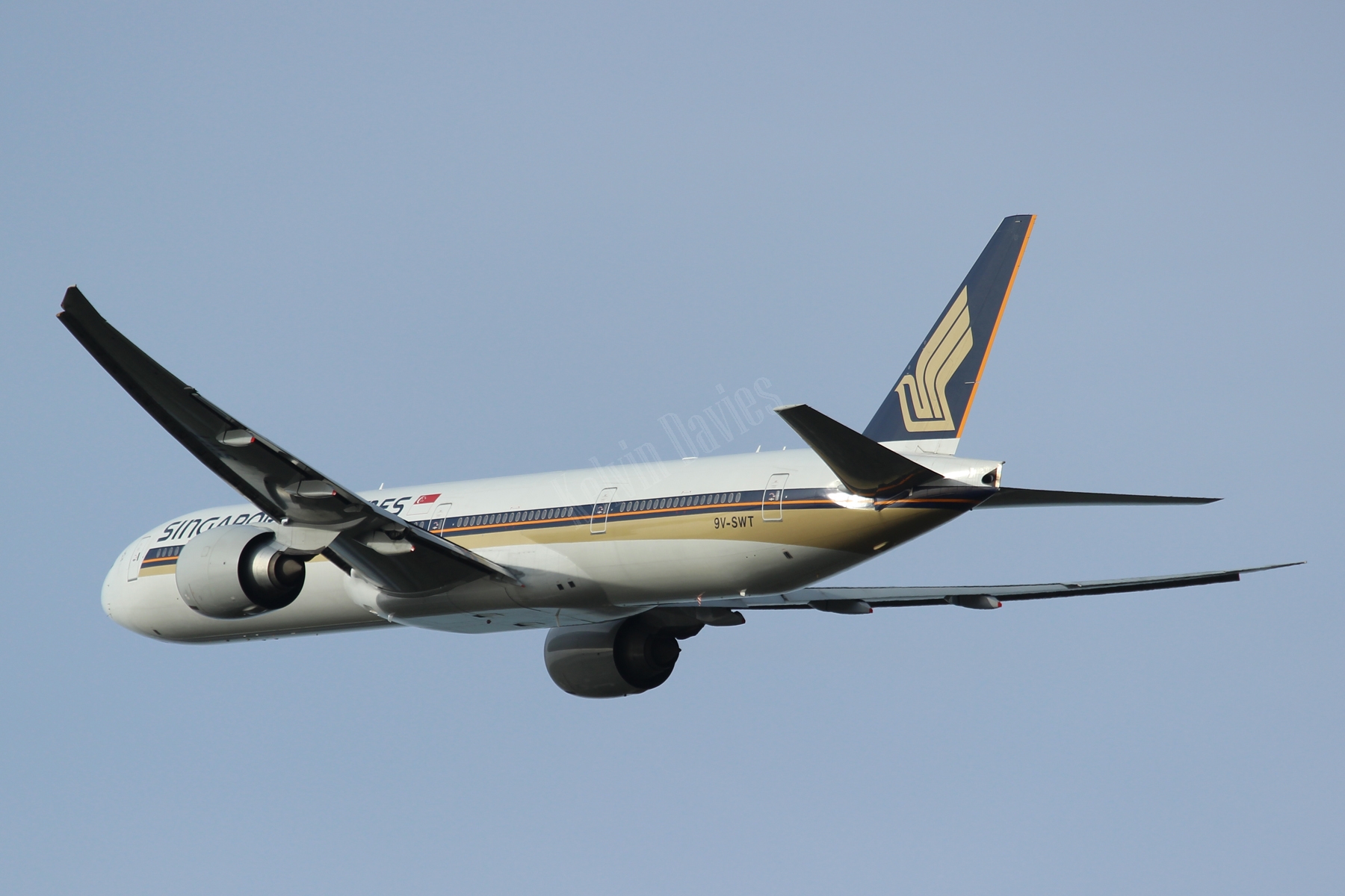 Singapore Airlines 777 9V-SWT