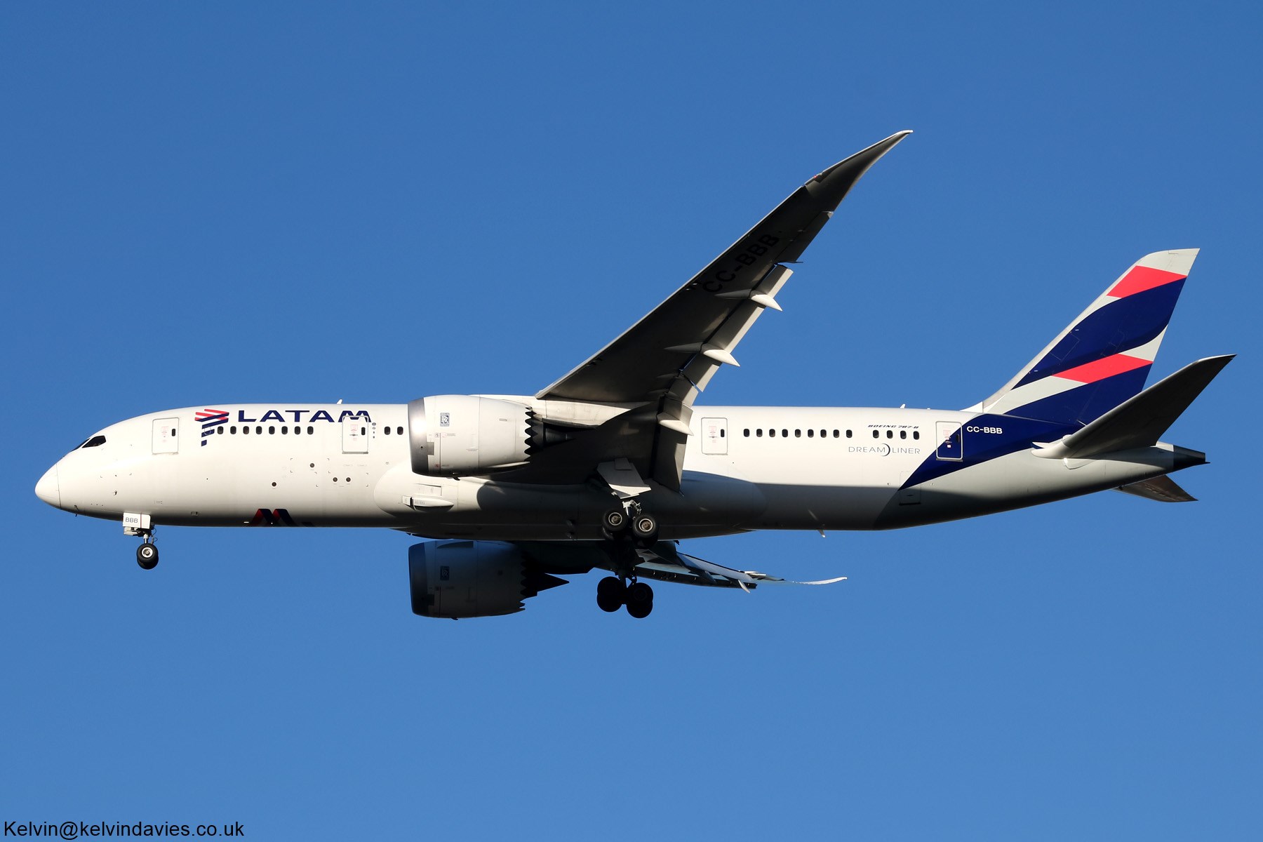 Latam 787-8 CC-BBB