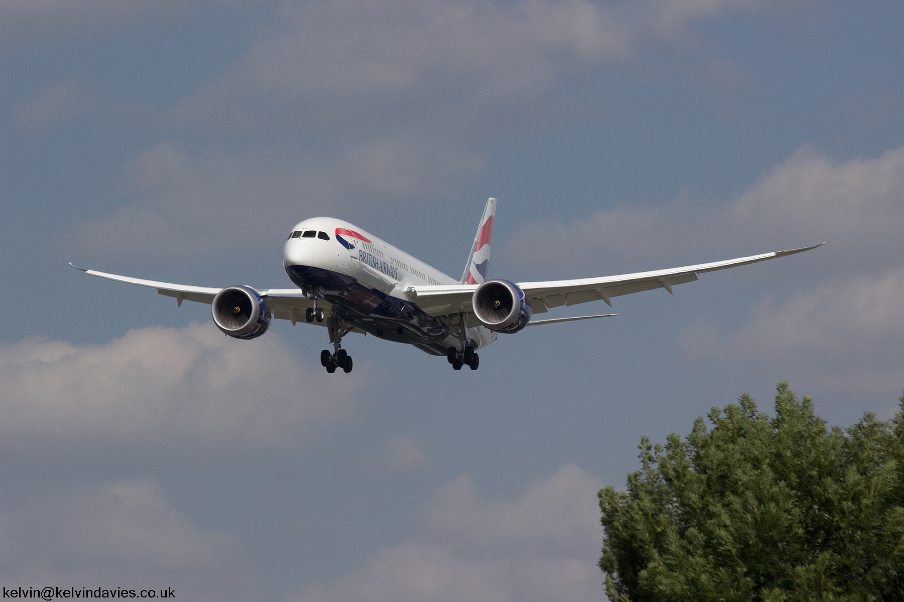 British Airways 787 G-ZBJF