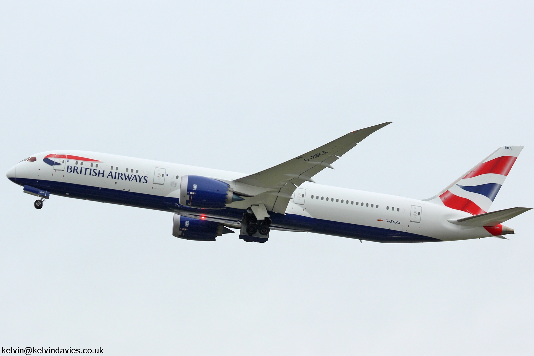 British Airways 787 G-ZBKA