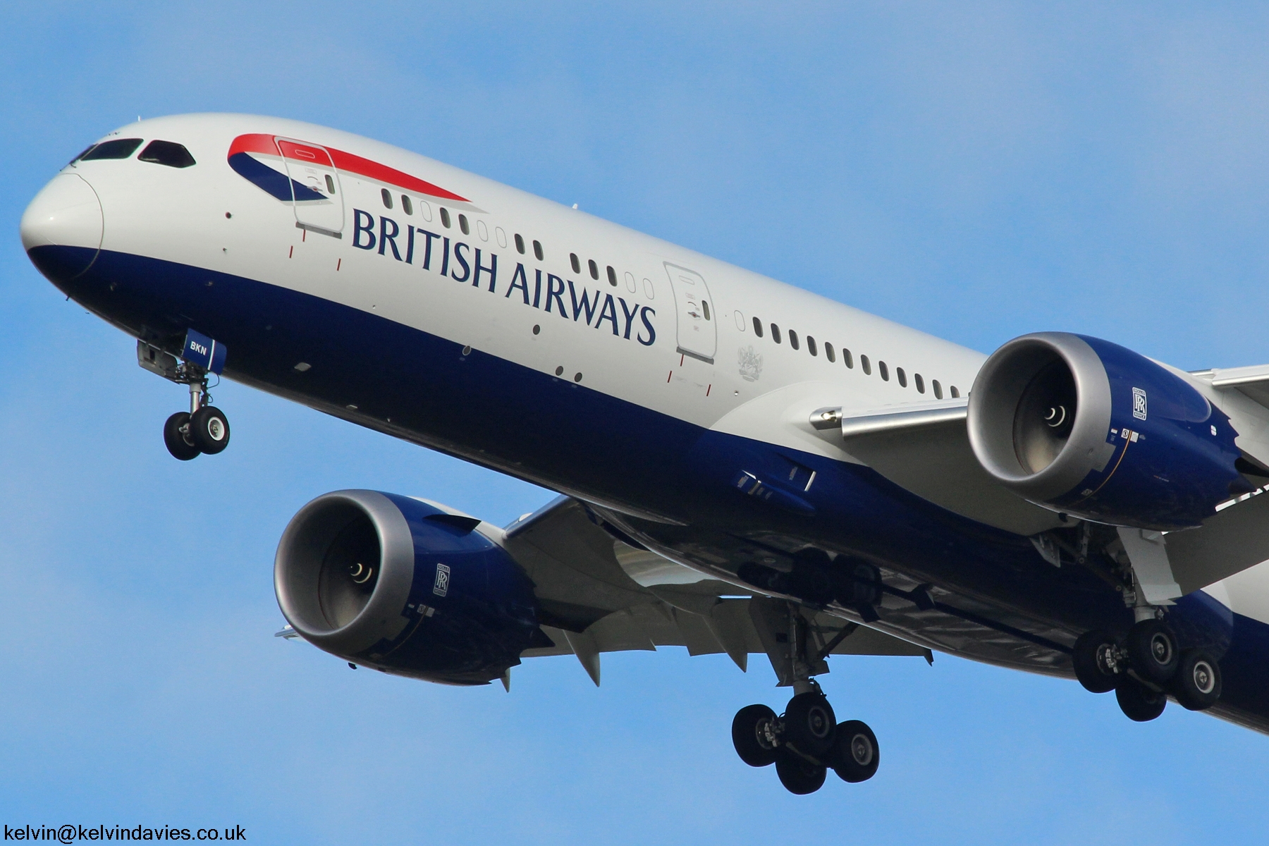 British Airways 787 G-ZBKN