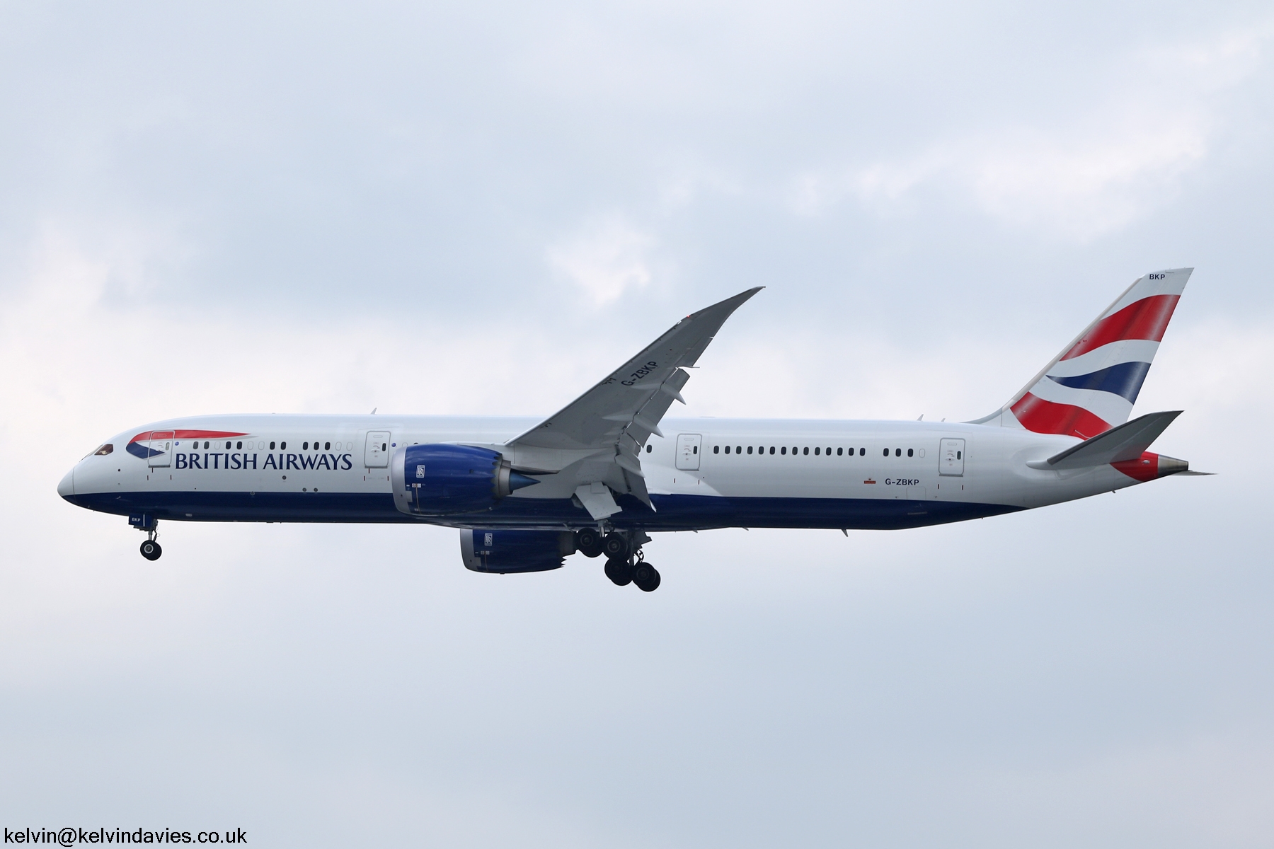 British Airways 787 G-ZBKP