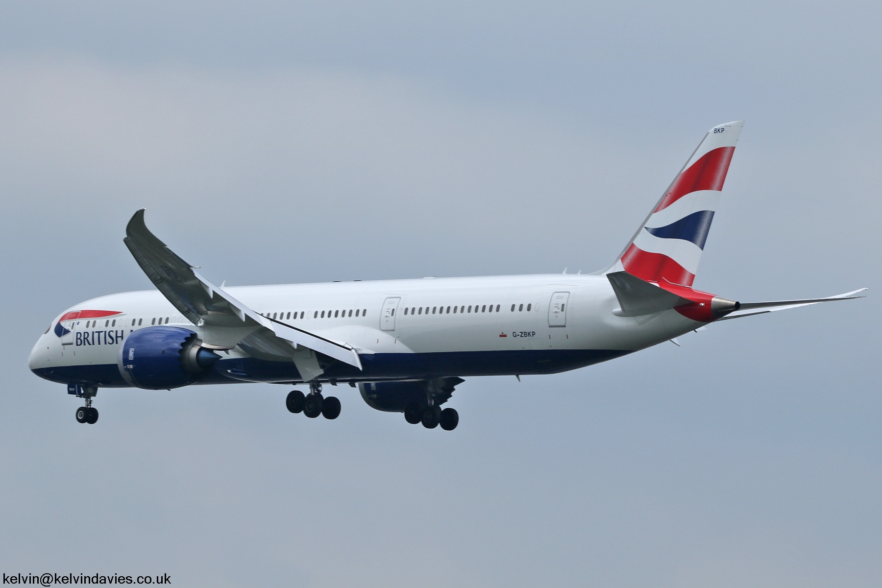 British Airways 787 G-ZBKP