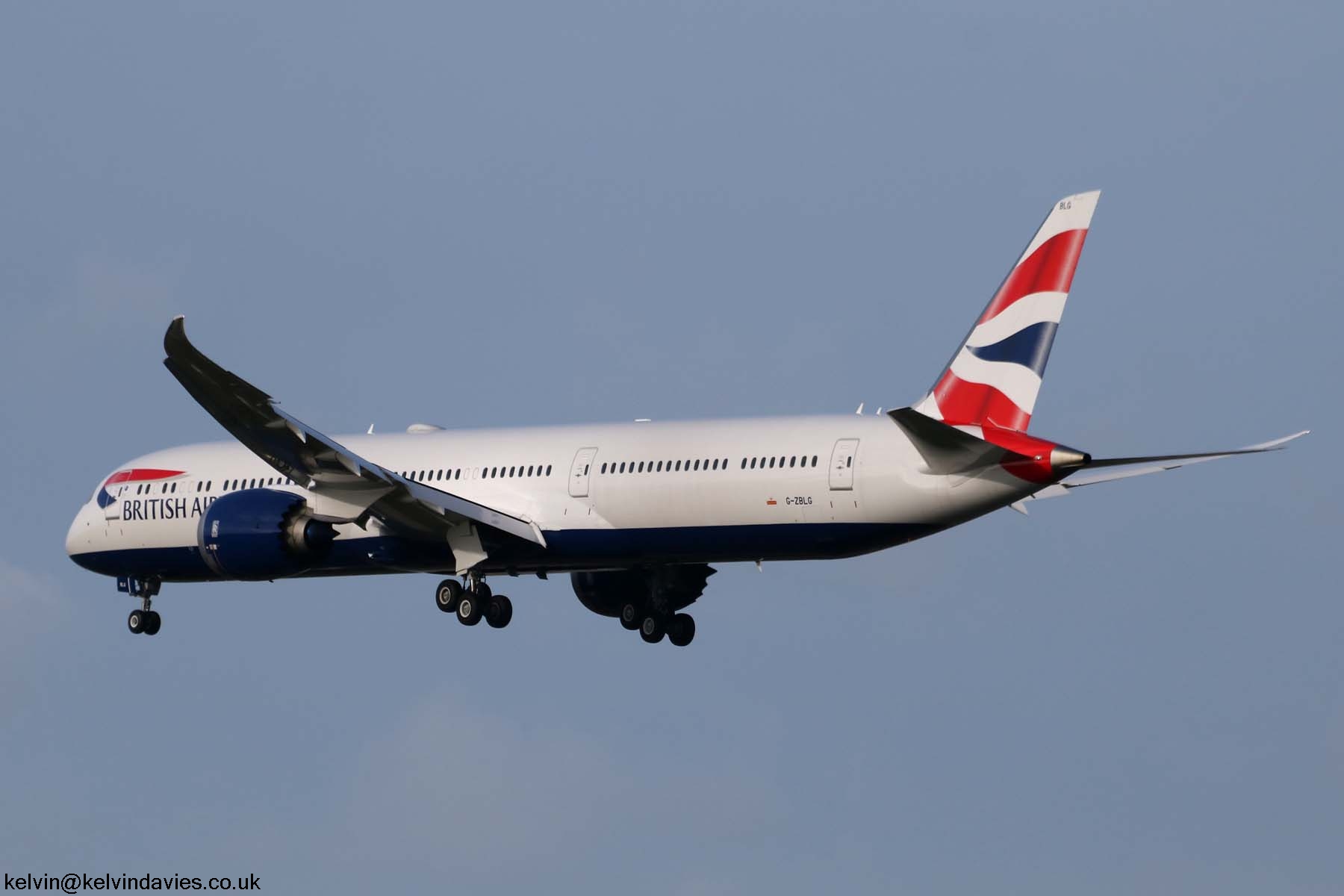 British Airways 787 G-ZBLG