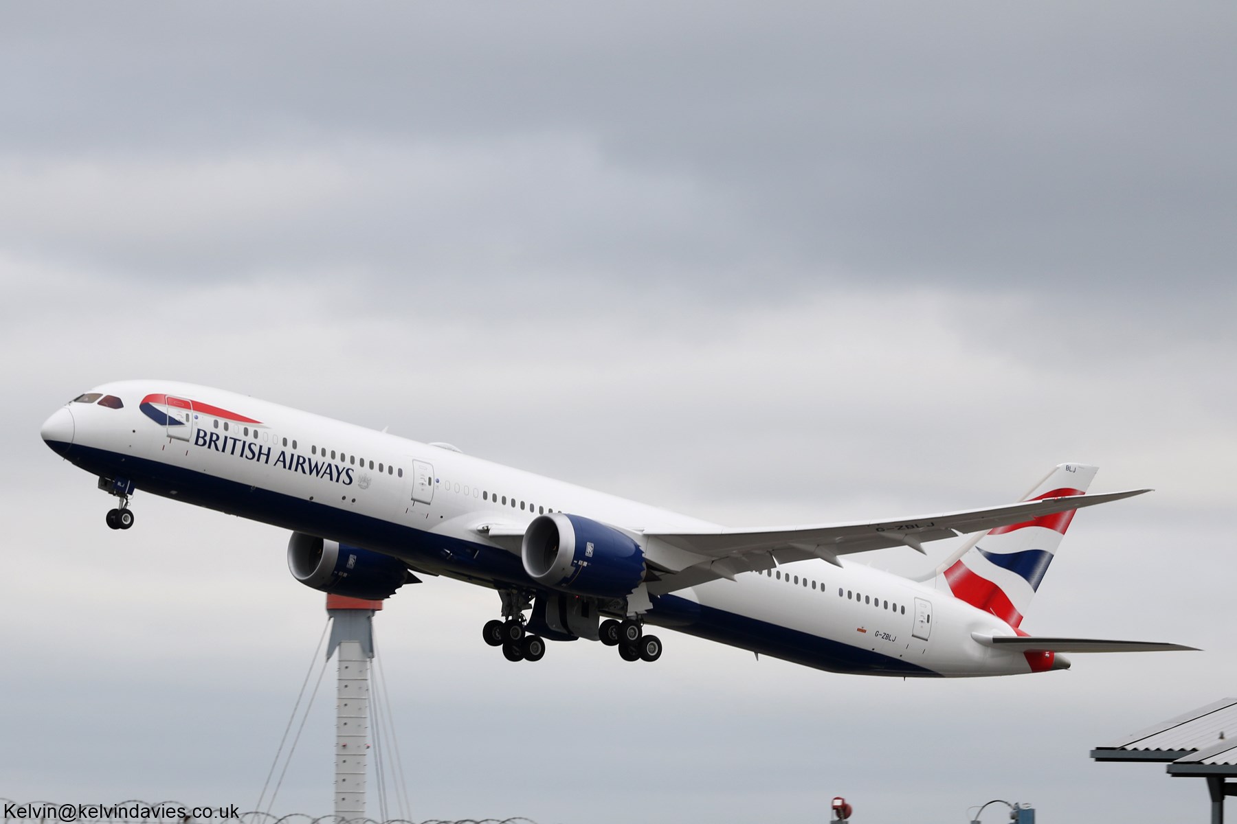 British Airways 787 G-ZBLJ