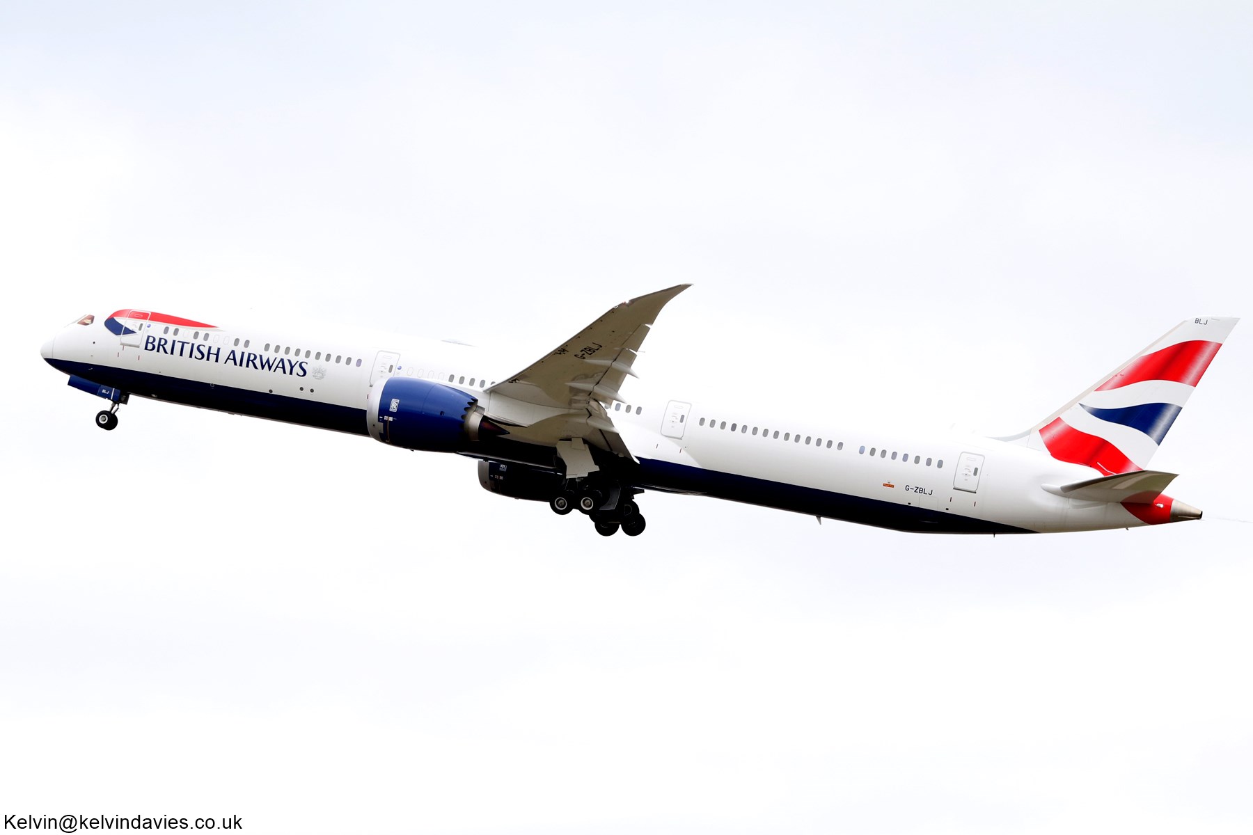 British Airways 787 G-ZBLJ