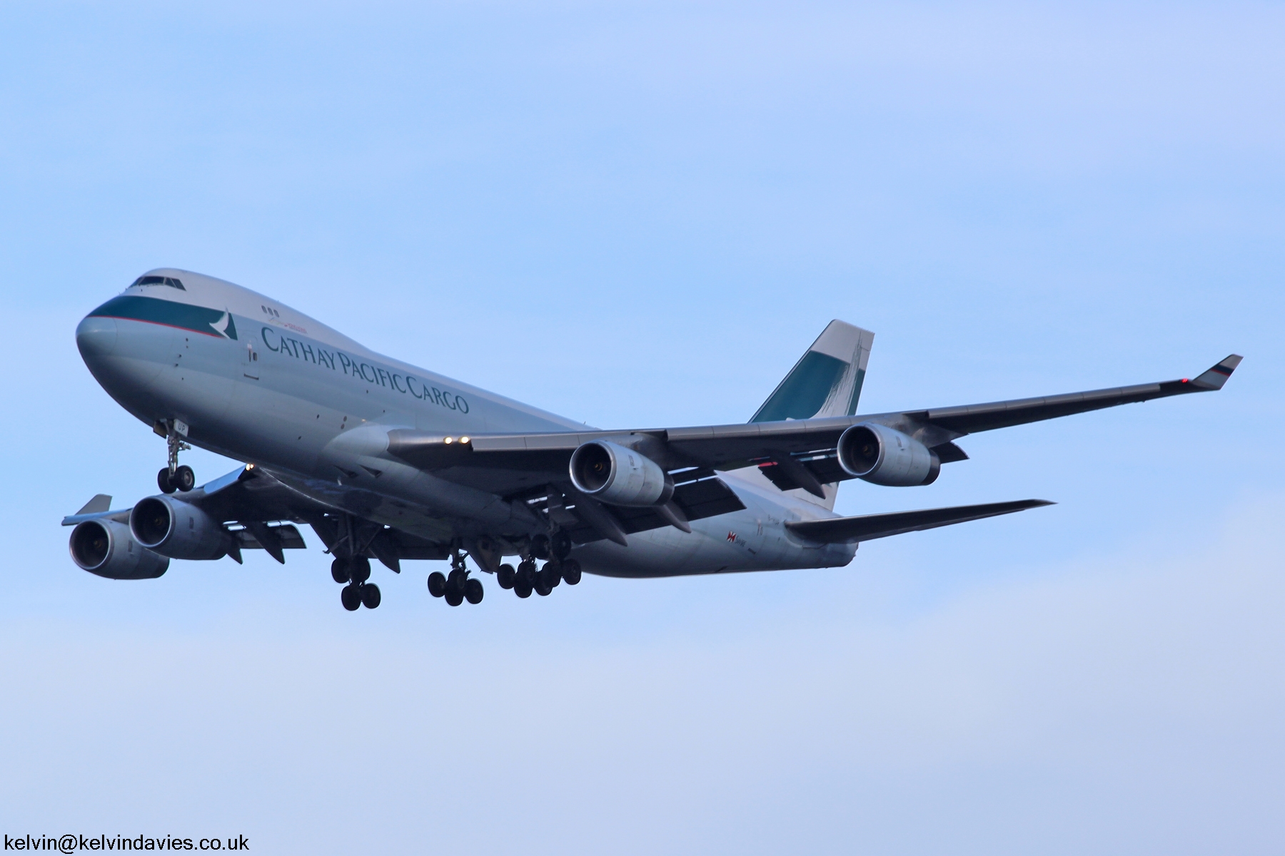 Cathay Pacific Airways 747 B-HUP