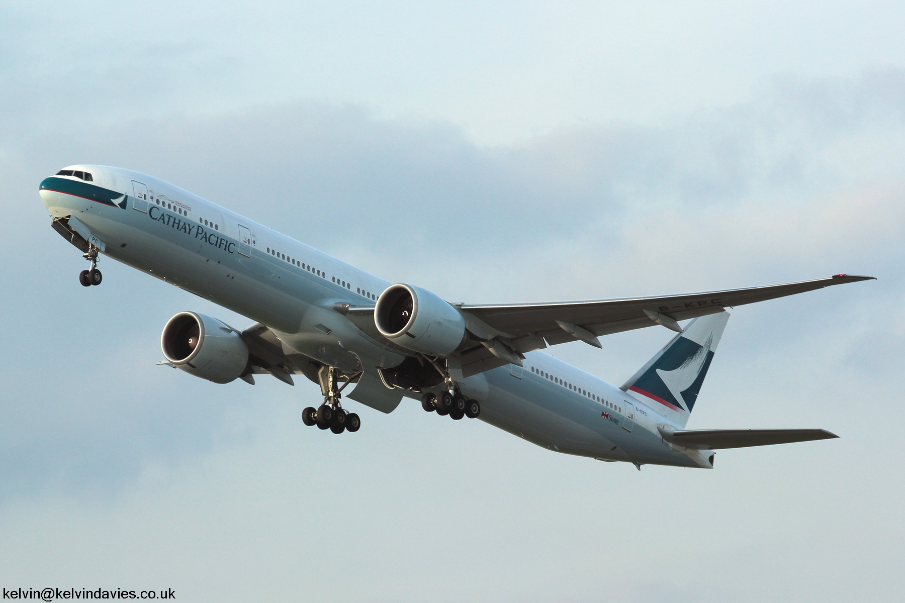 Cathay Pacific Airways 777 B-KPC