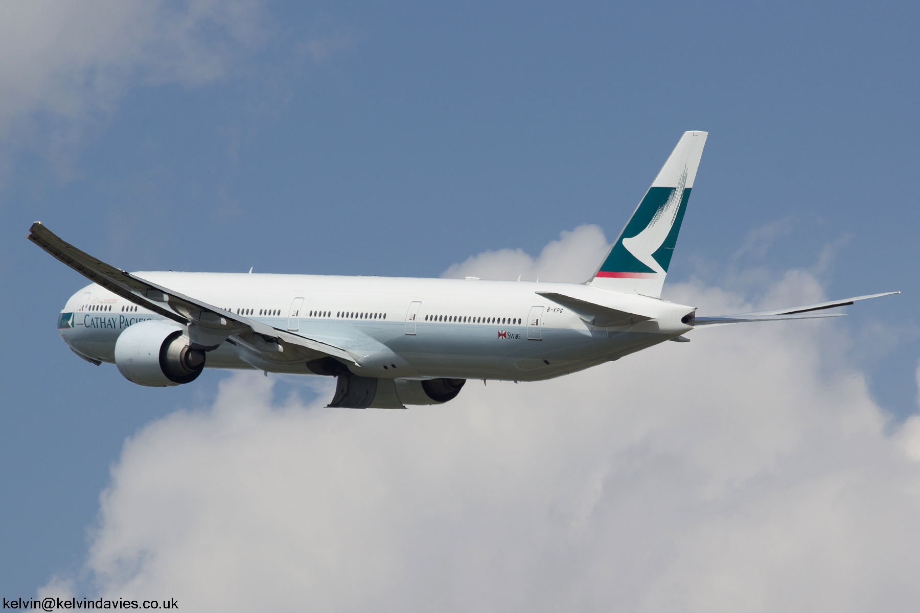 Cathay Pacific Airways 777 B-KPG