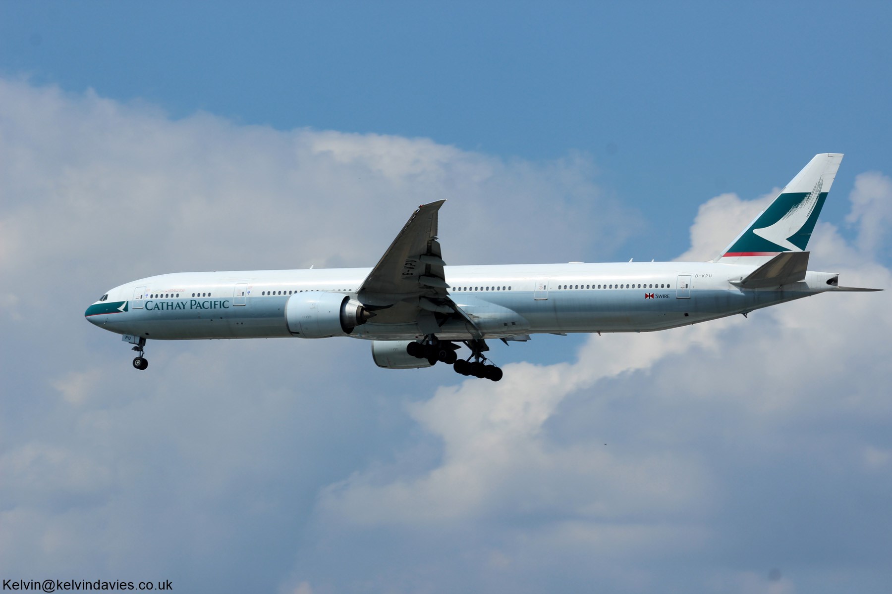 Cathay Pacific 777 B-KPU