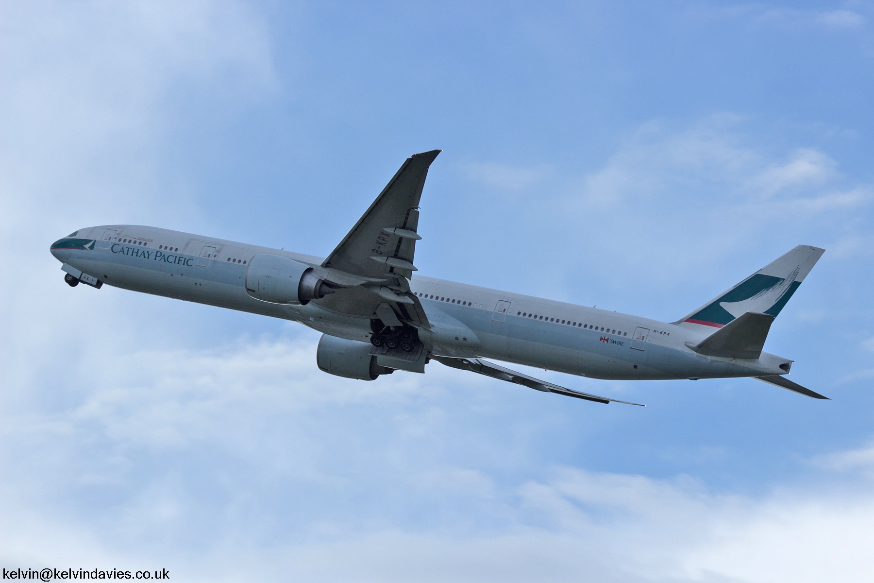Cathay Pacific Airways 777 B-KPX