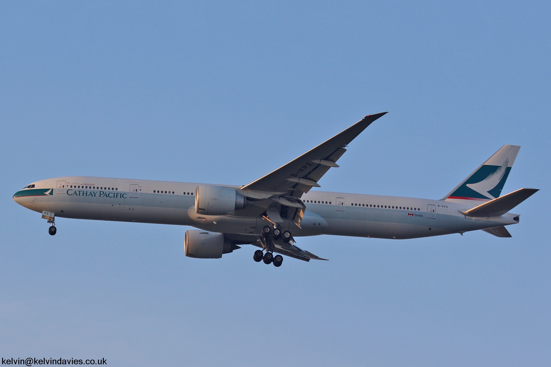 Cathay Pacific Airways 777 B-KPZ