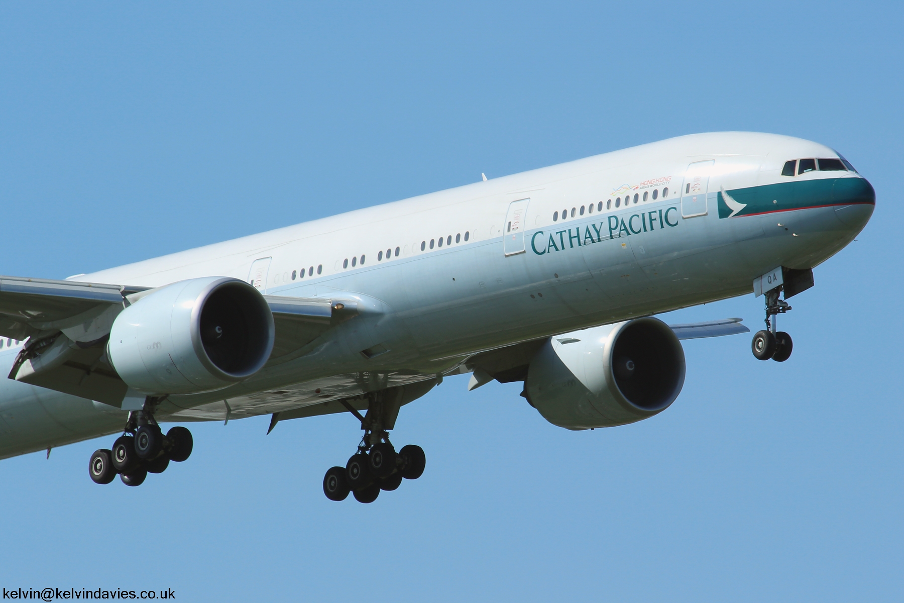 Cathay Pacific Airways 777 B-KQA