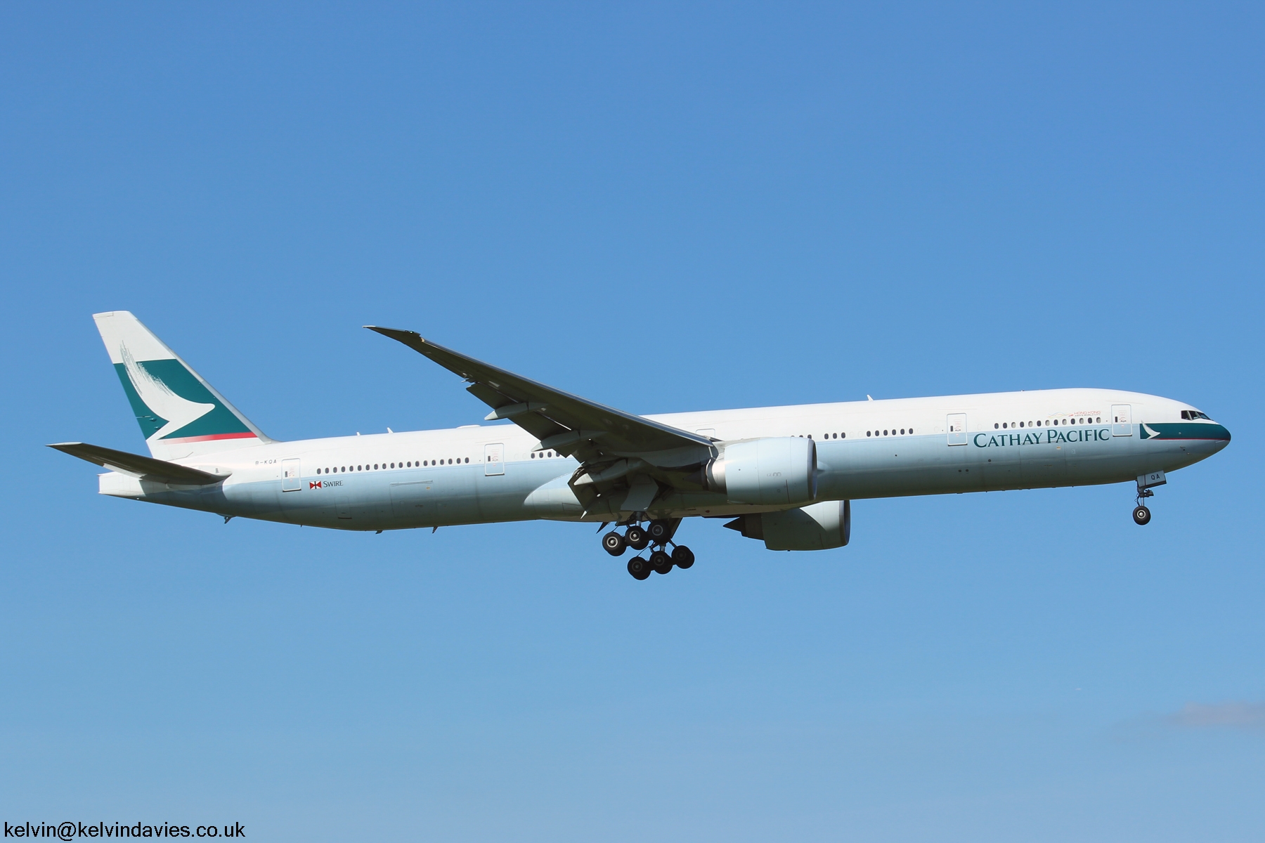 Cathay Pacific Airways 777 B-KQA