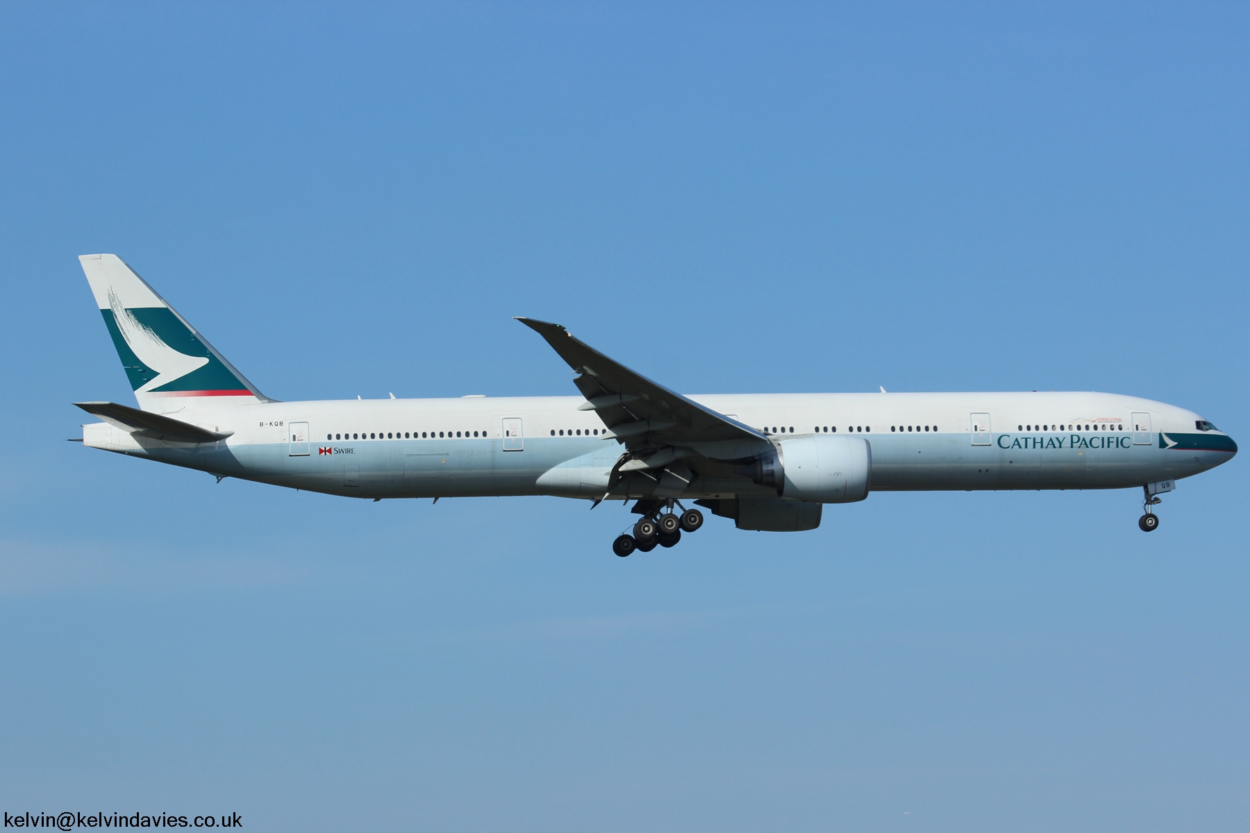 Cathay Pacific Airways 777 B-KQB