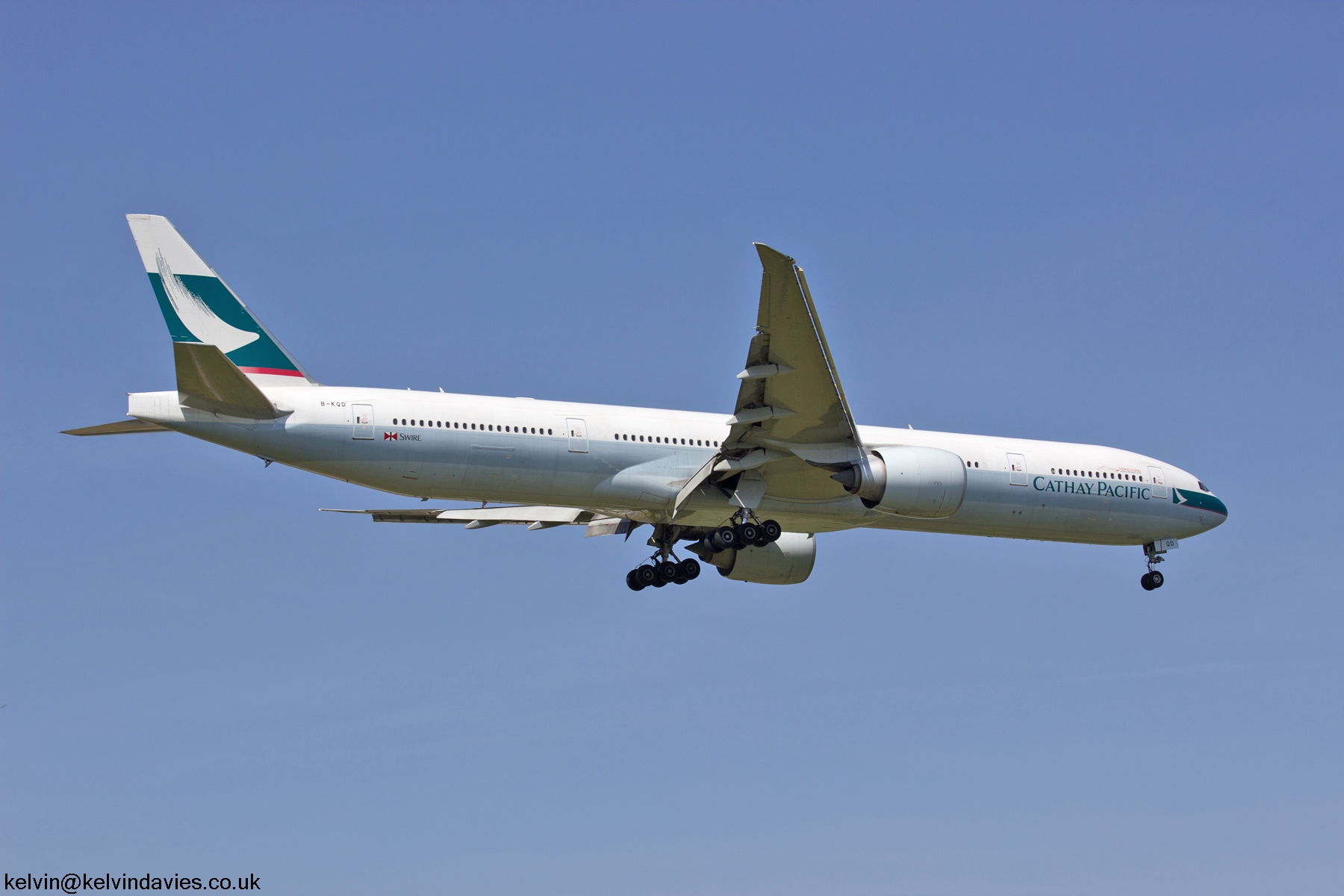 Cathay Pacific Airways 777 B-KQD