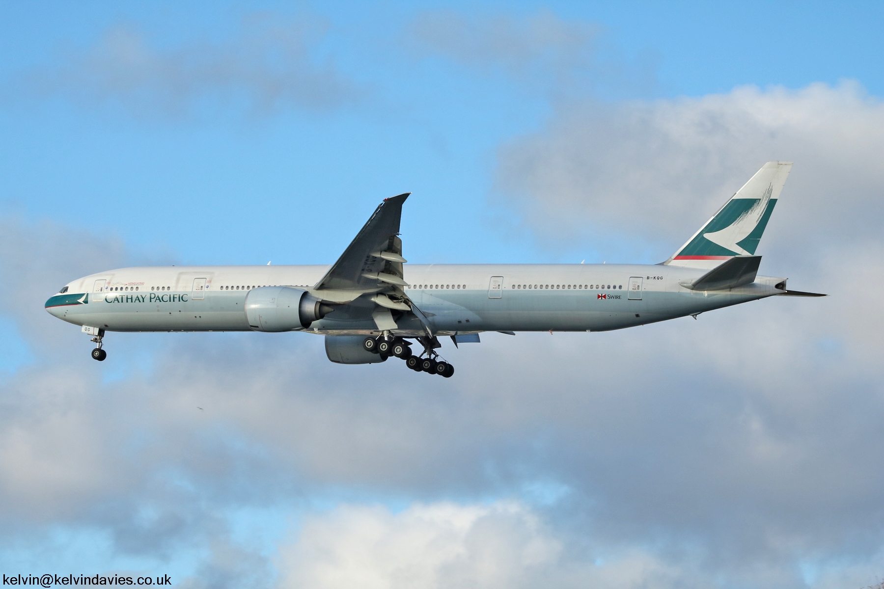 Cathay Pacific Airways 777 B-KQG