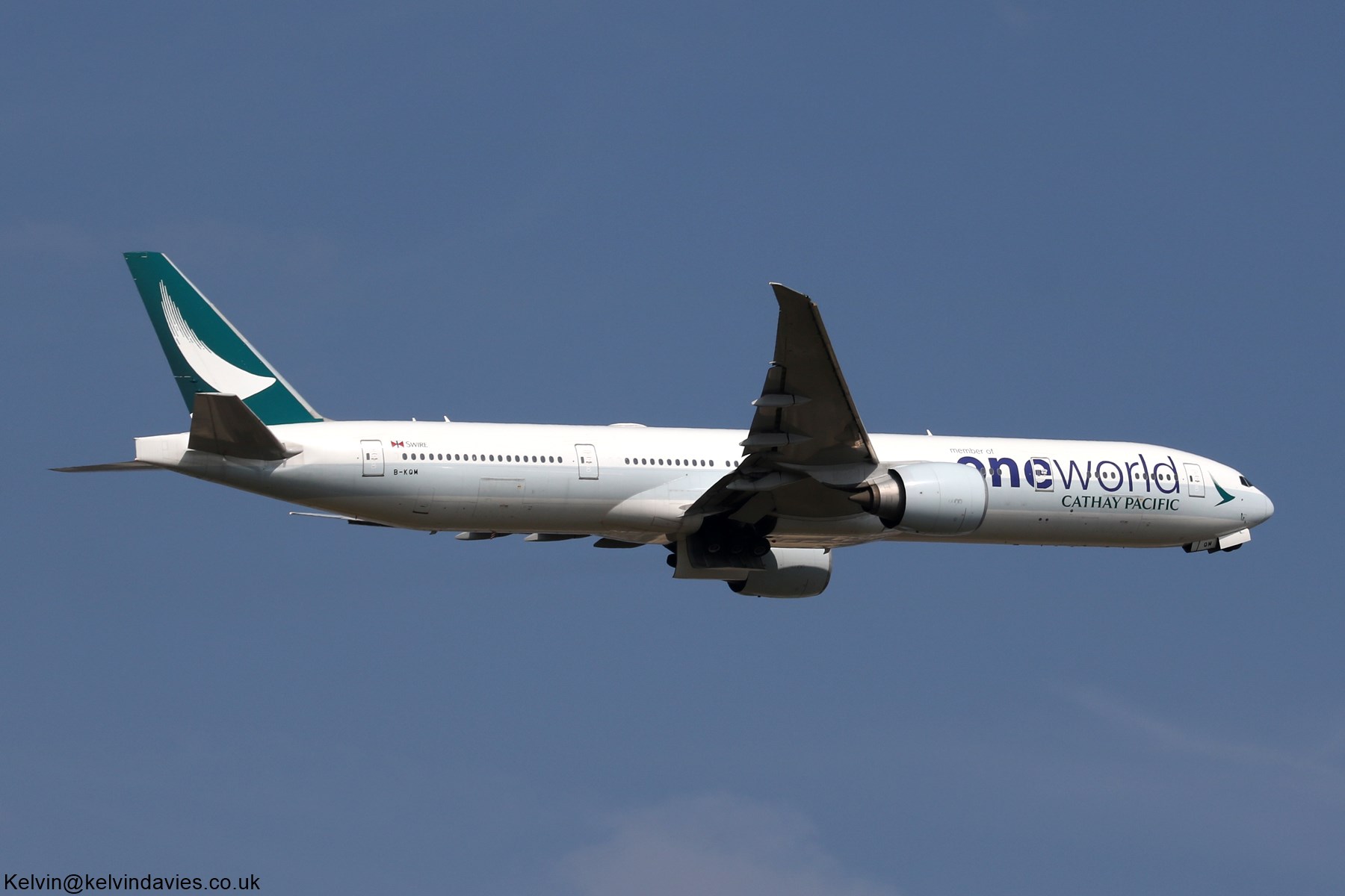 Cathay Pacific Airways 777 B-KQM