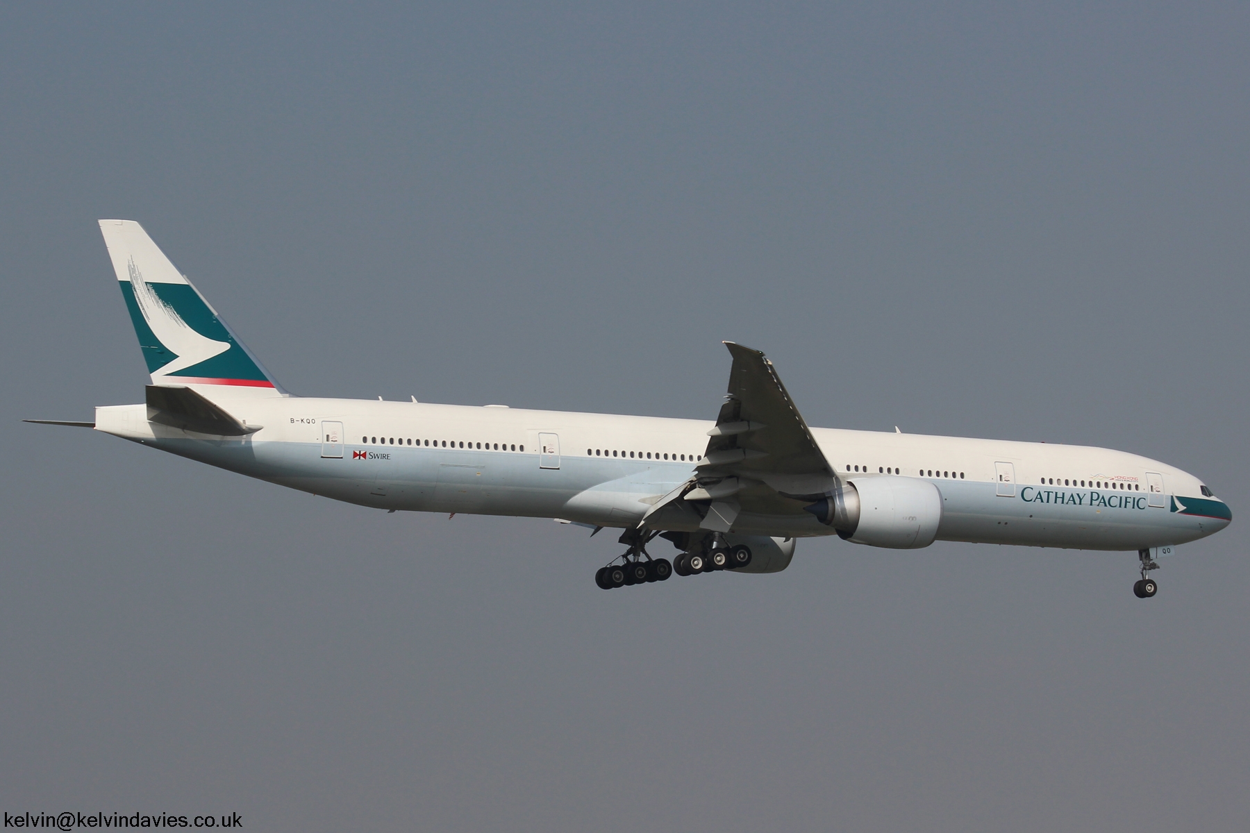 Cathay Pacific Airways 777 B-KQO