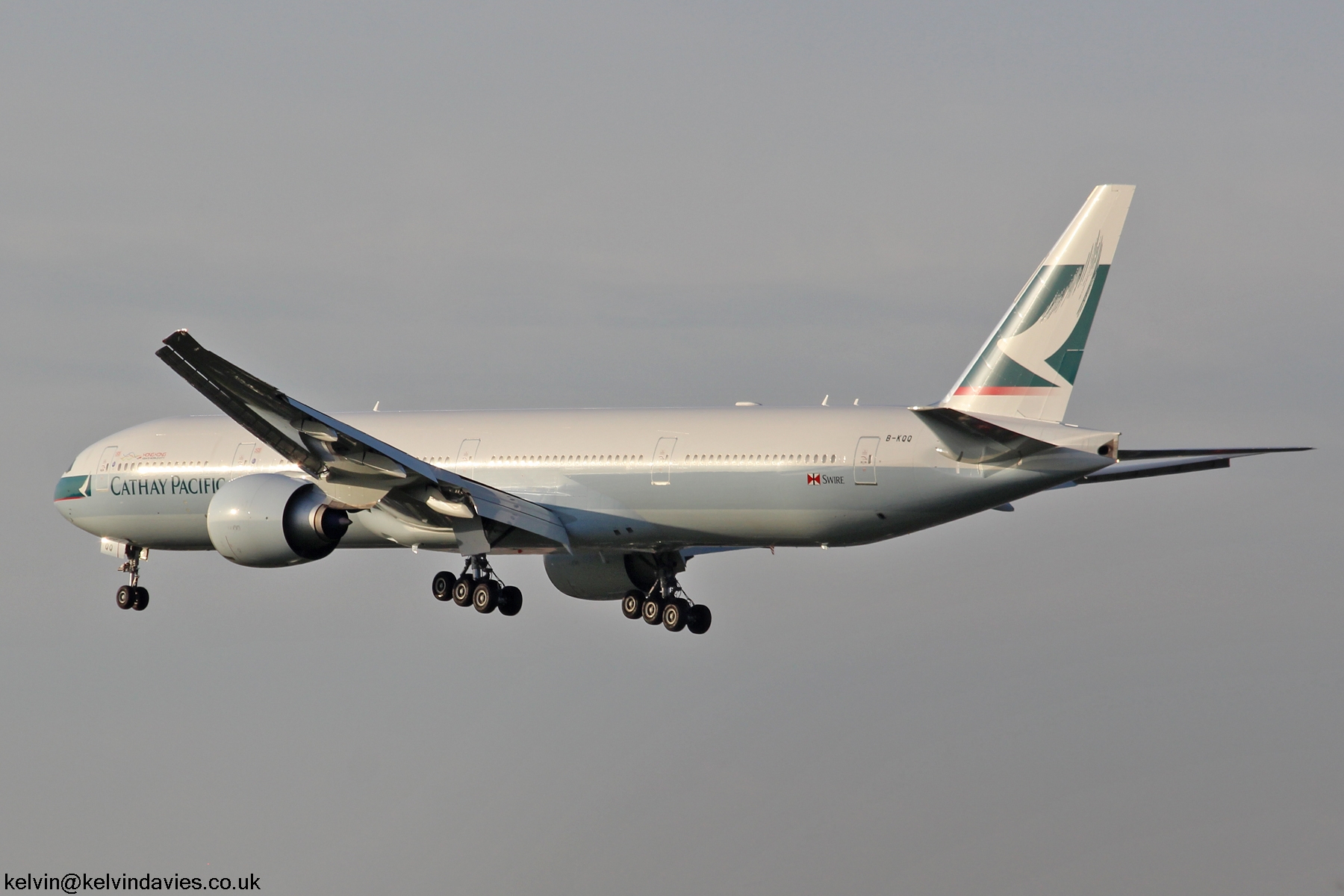 Cathay Pacific Airways 777 B-KQQ