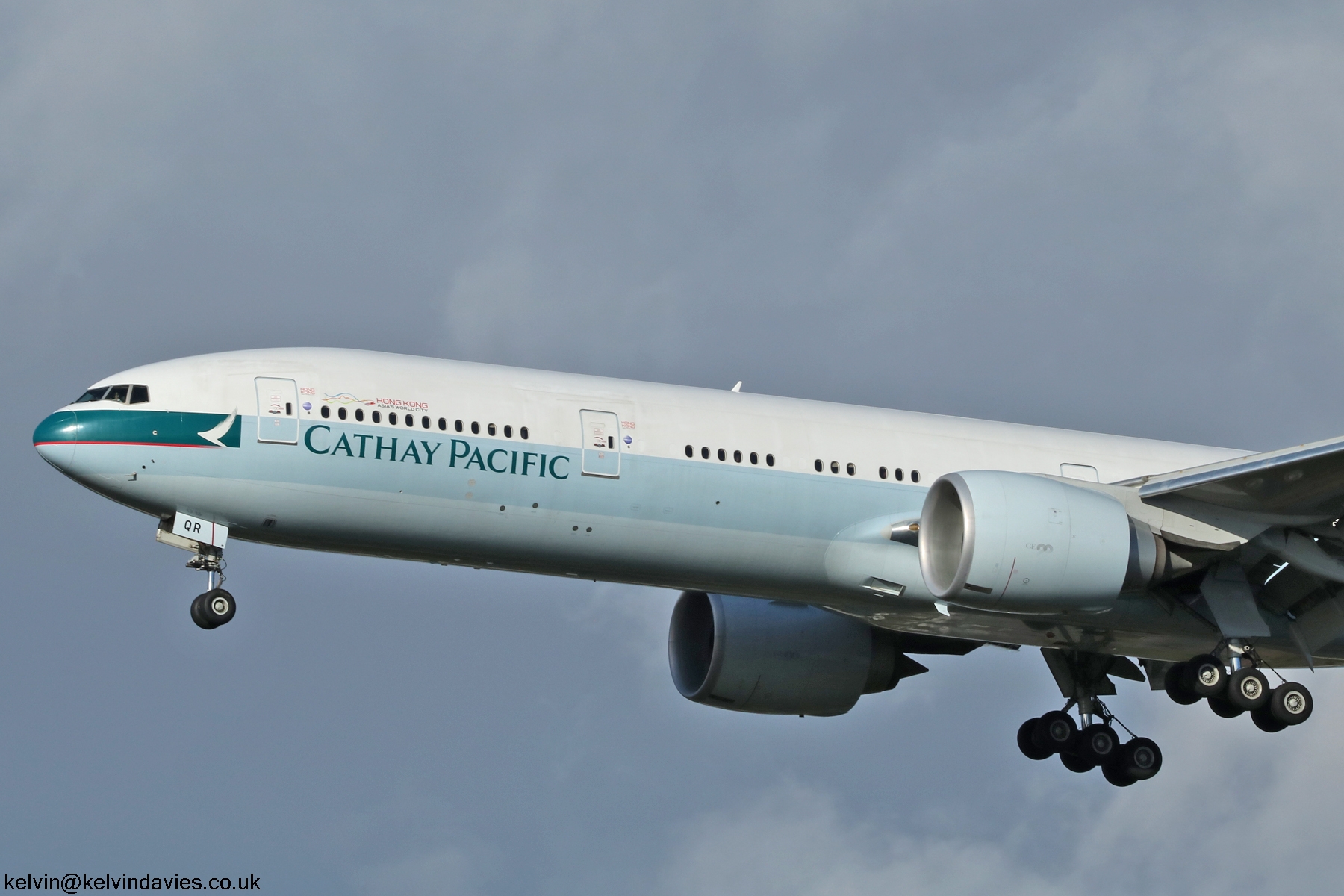Cathay Pacific Airways 777 B-KQR