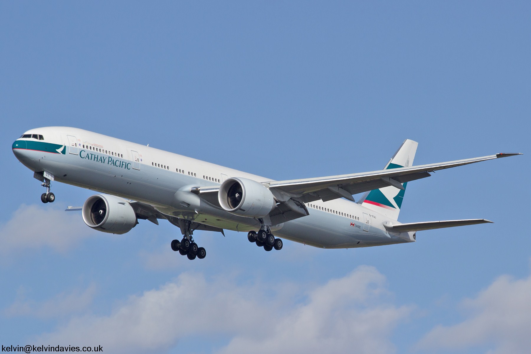 Cathay Pacific Airways 777 B-KQS