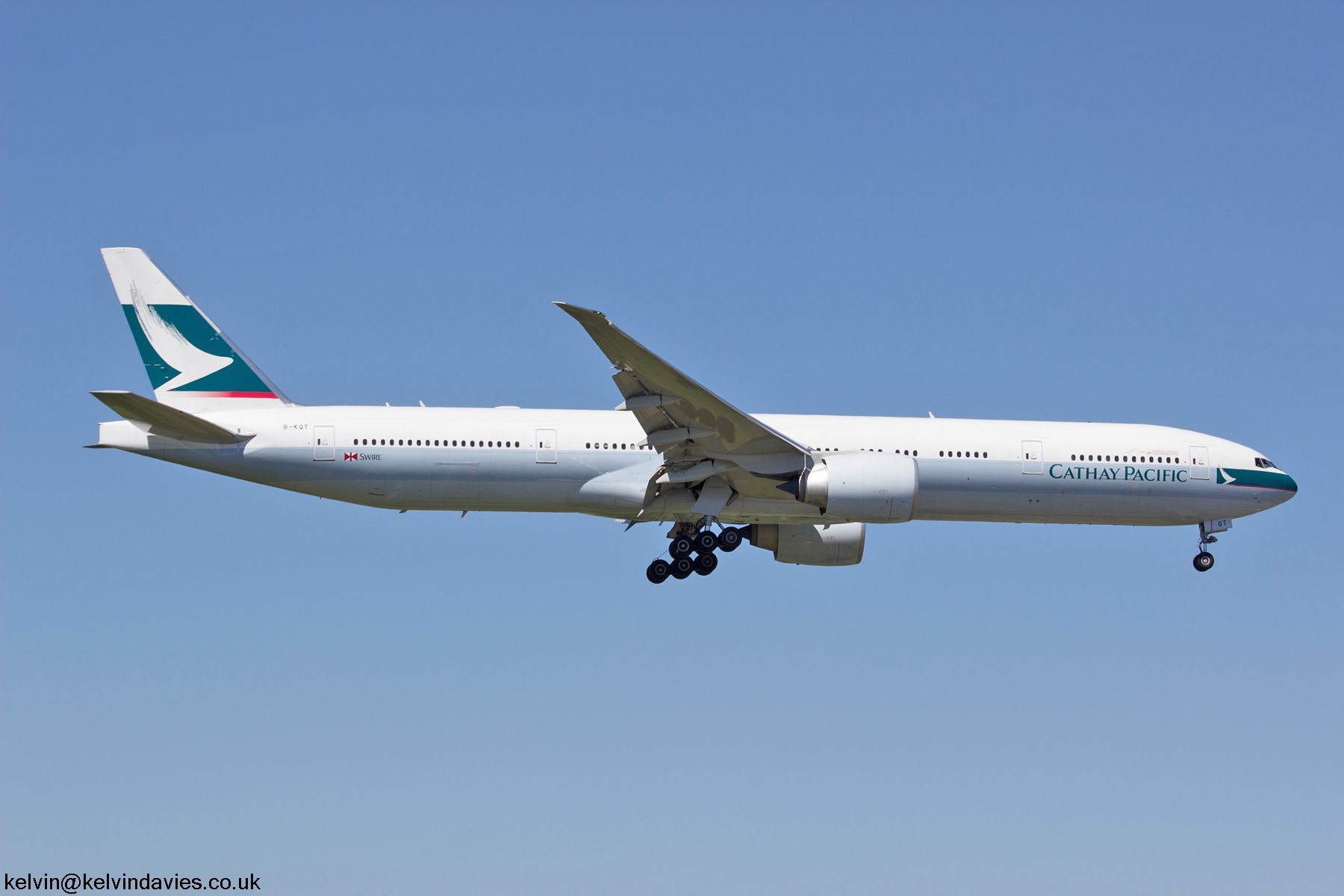 Cathay Pacific Airways 777 B-KQT