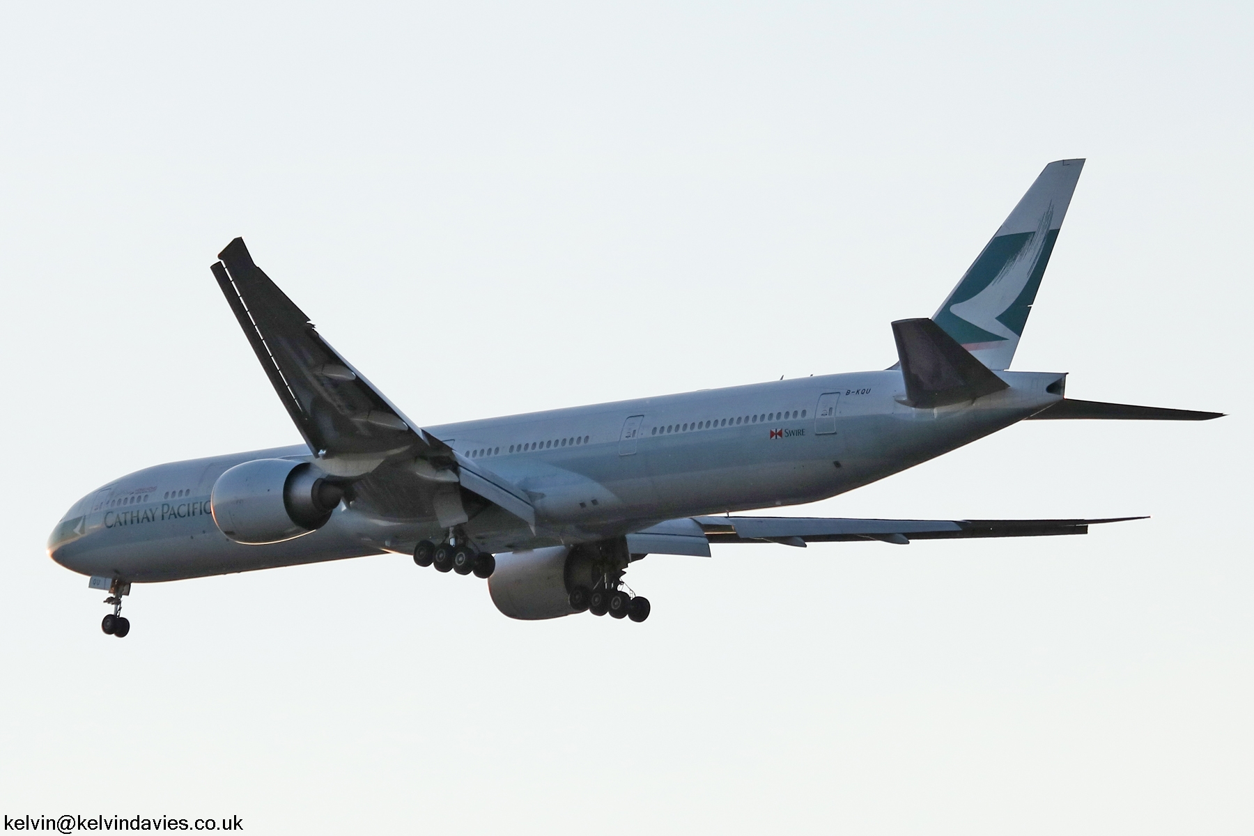 Cathay Pacific Airways 777 B-KQU