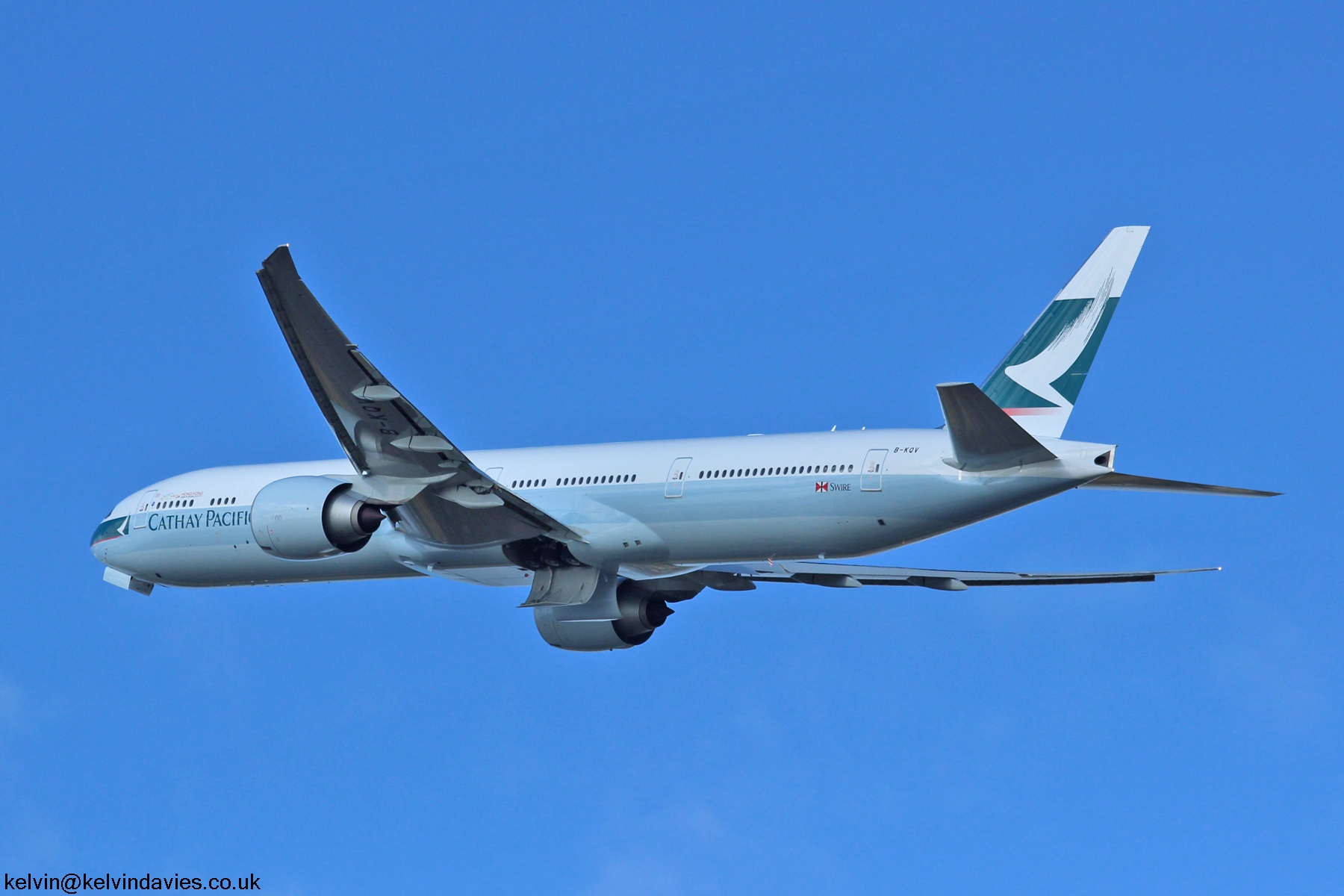 Cathay Pacific Airways 777 B-KQV