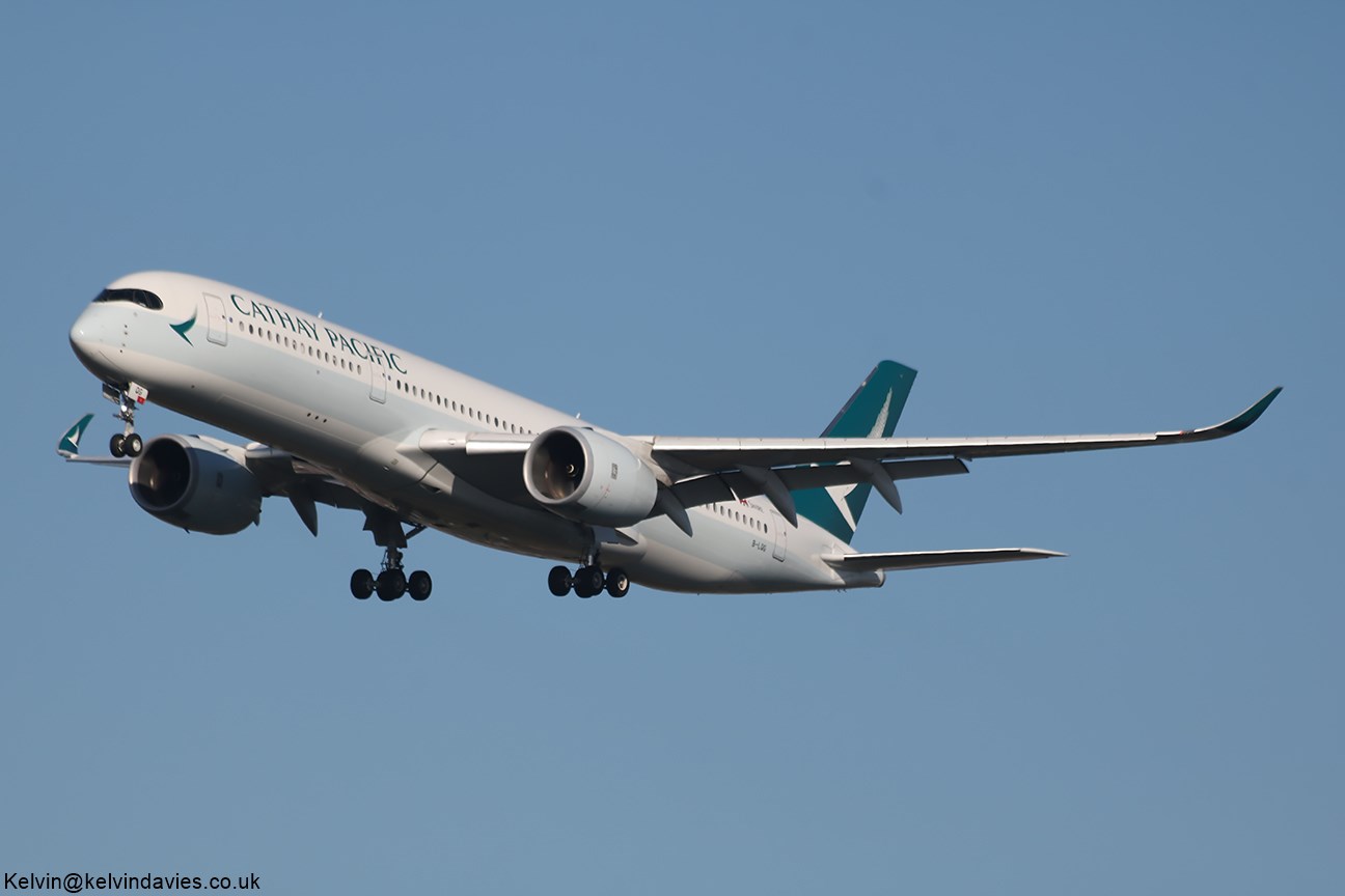 Cathay Pacific Airways A350 B-LQG
