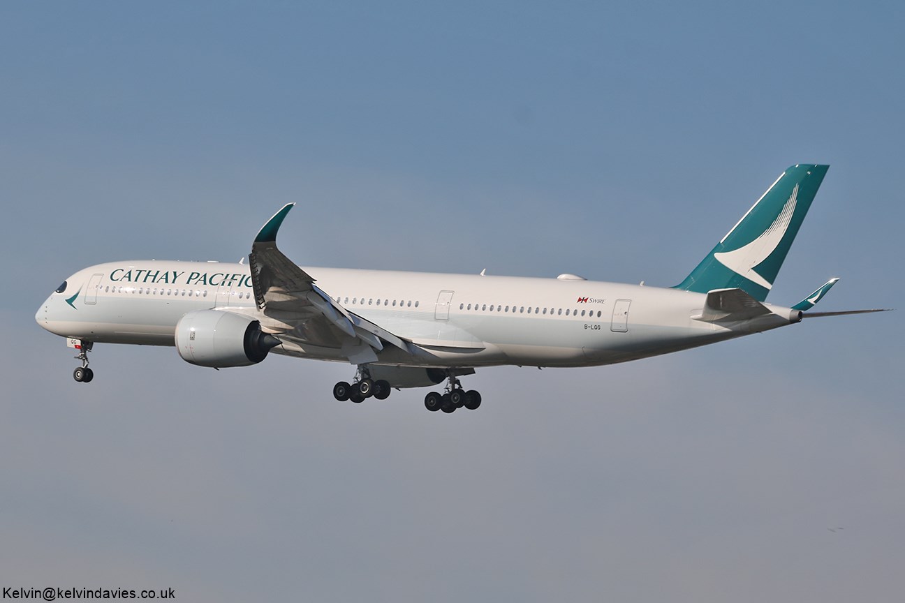 Cathay Pacific Airways A350 B-LQG