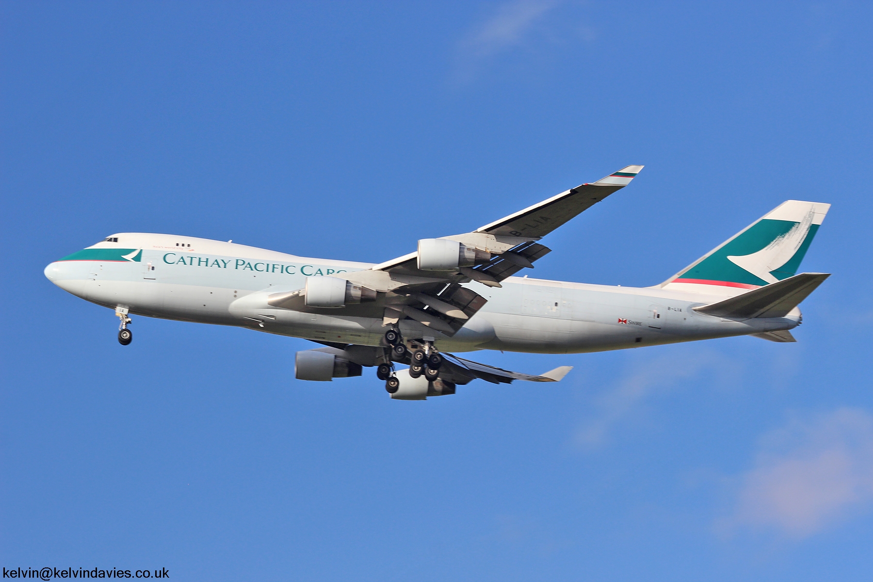 Cathay Pacific Airways 747 B-LIA