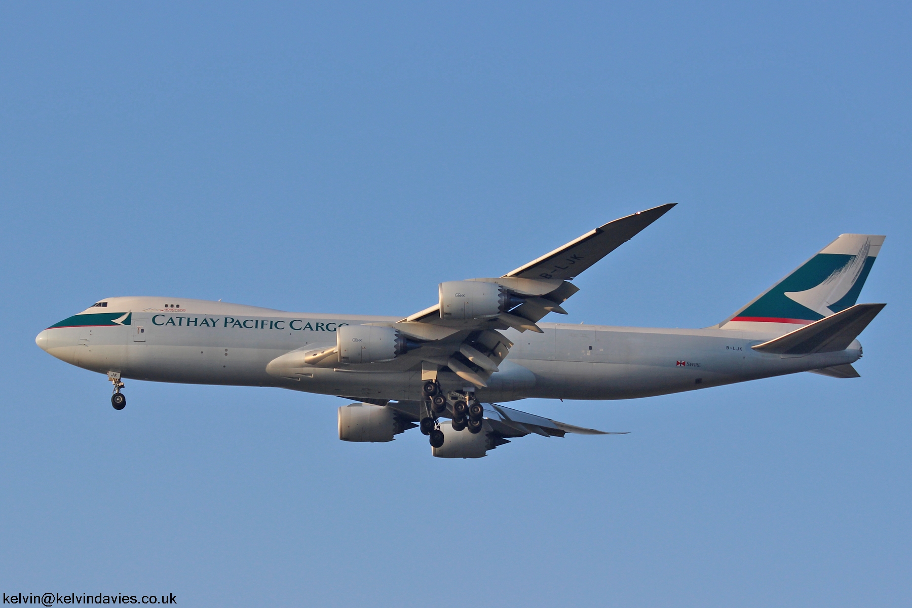 Cathay Pacific Airways 747 B-LJK