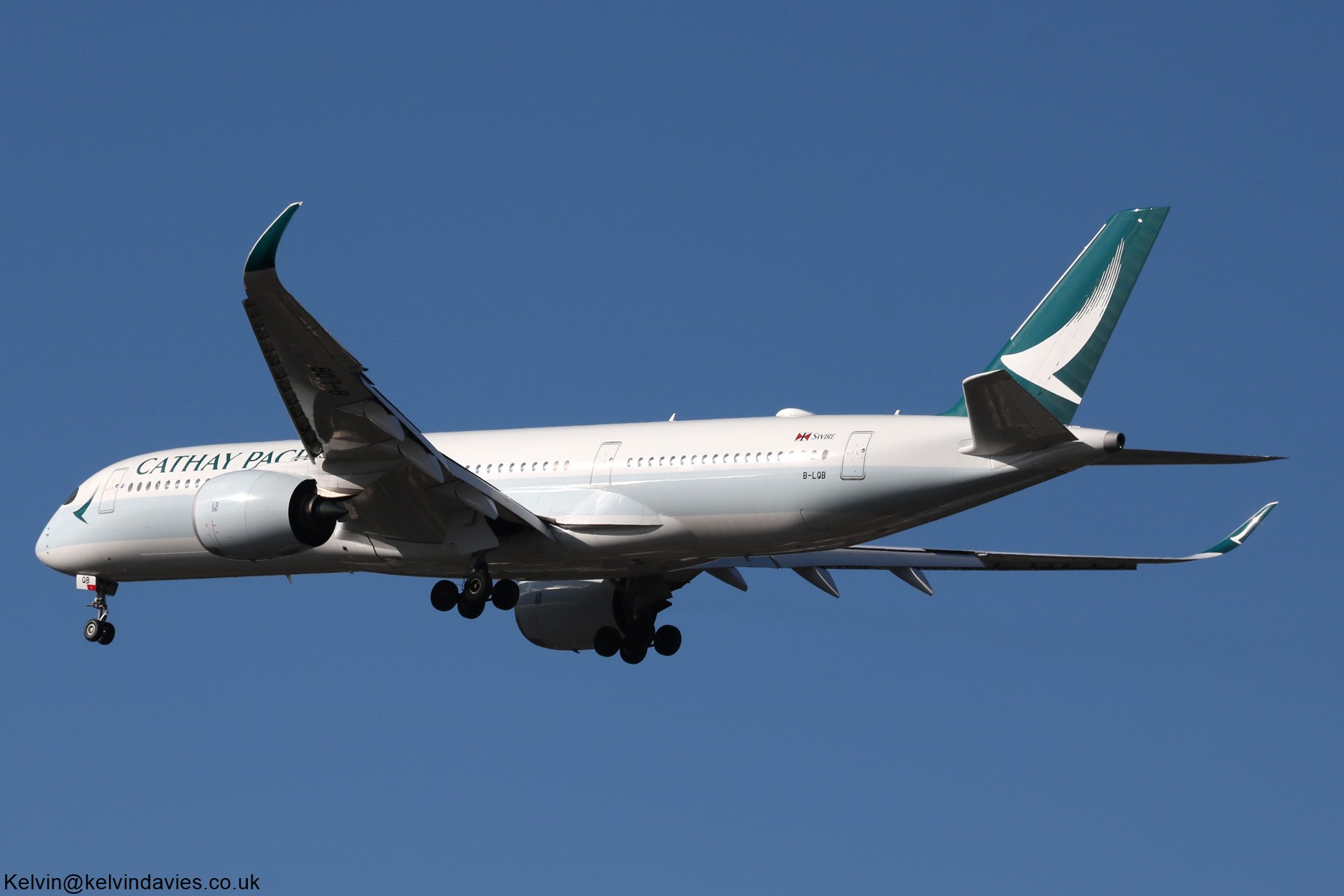 Cathay Pacific Airways A350 B-LQB