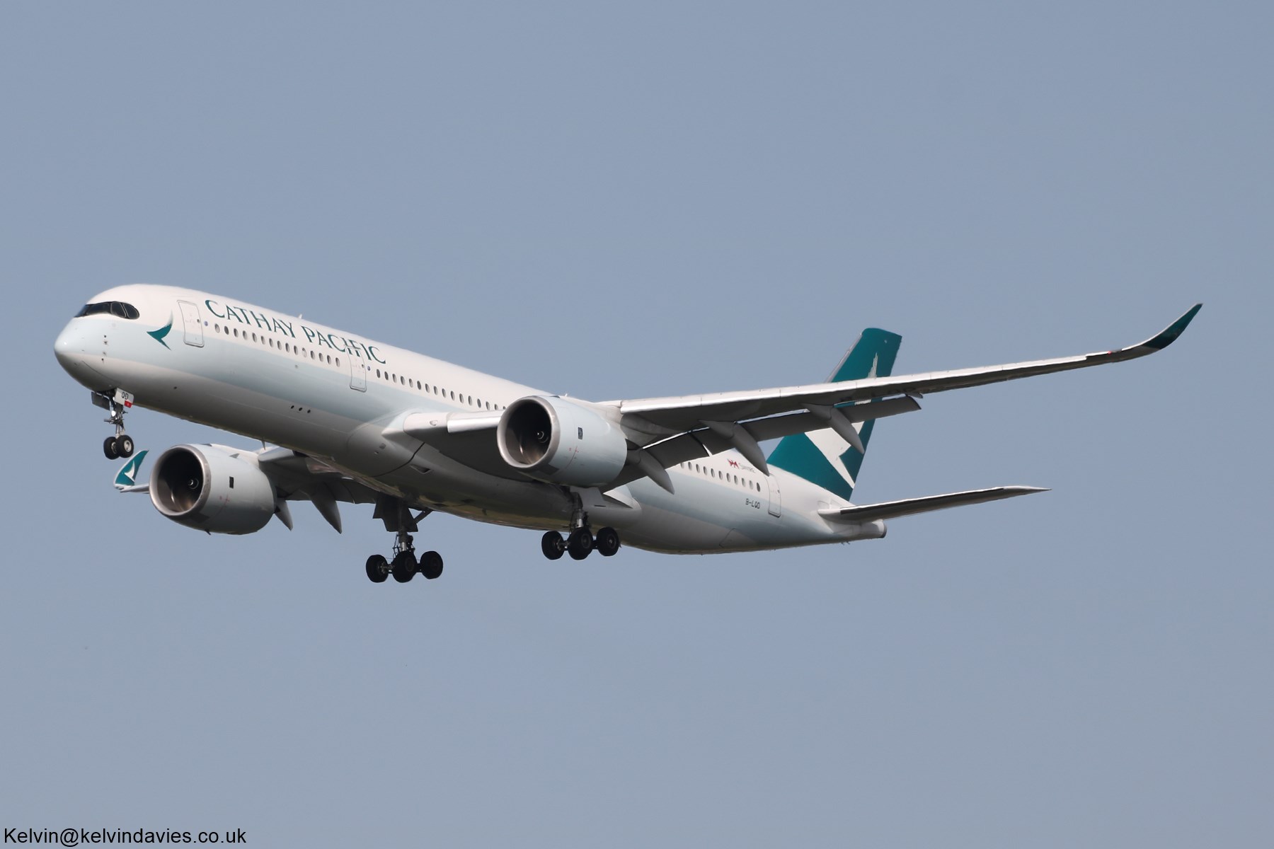 Cathay Pacific Airways A350 B-LQD
