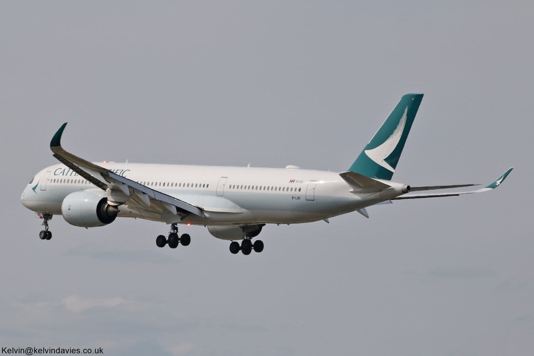 Cathay Pacific A350 B-LQD