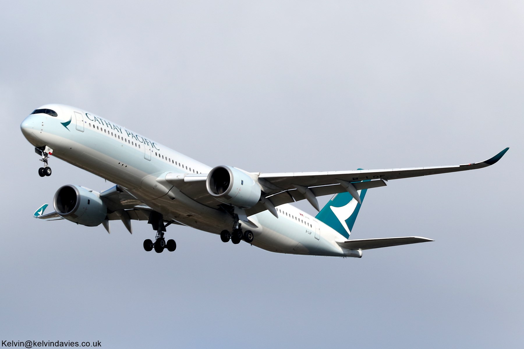 Cathay Pacific Airways A350 B-LQF