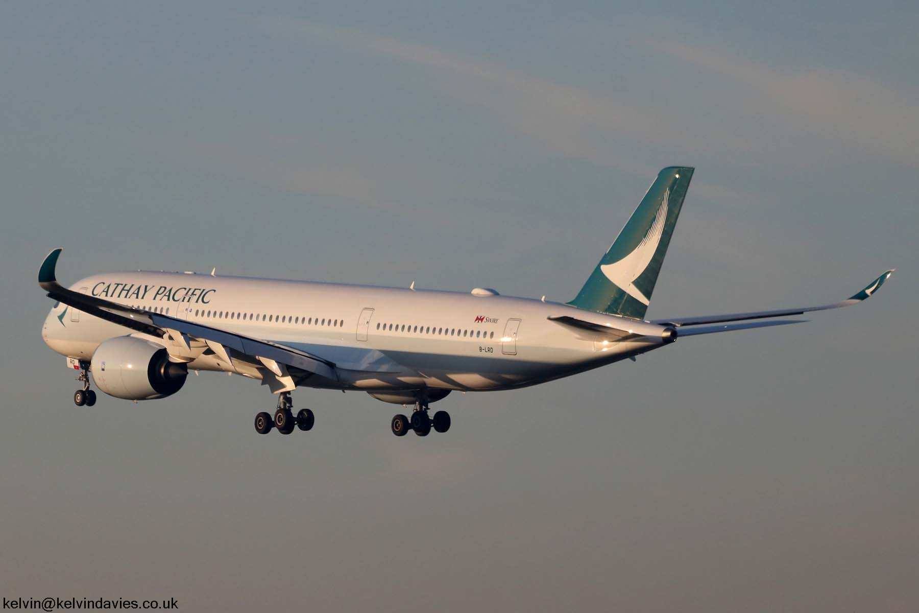 Cathay Pacific Airways A350 B-LRD