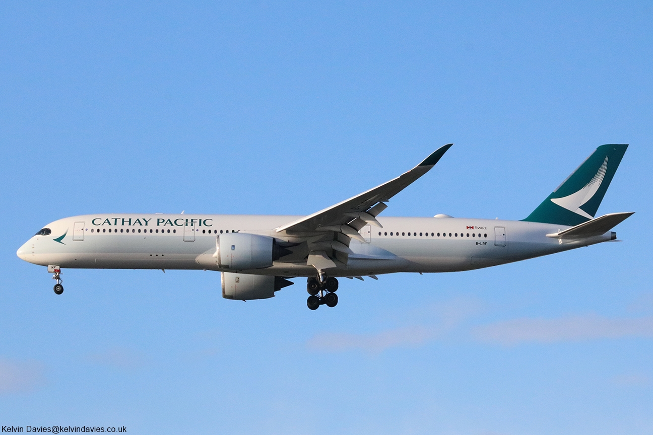 Cathay Pacific Airways A350 B-LRF