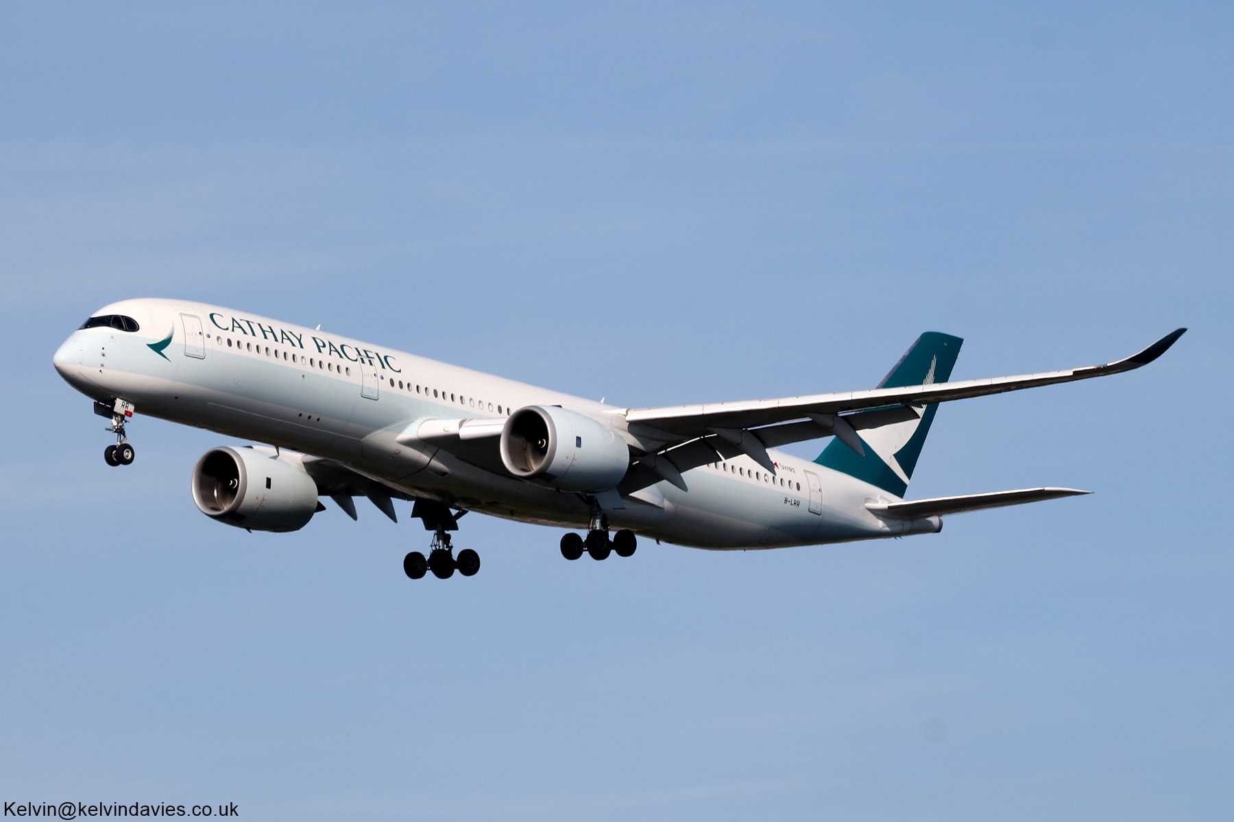 Cathay Pacific Airways A350 B-LRR
