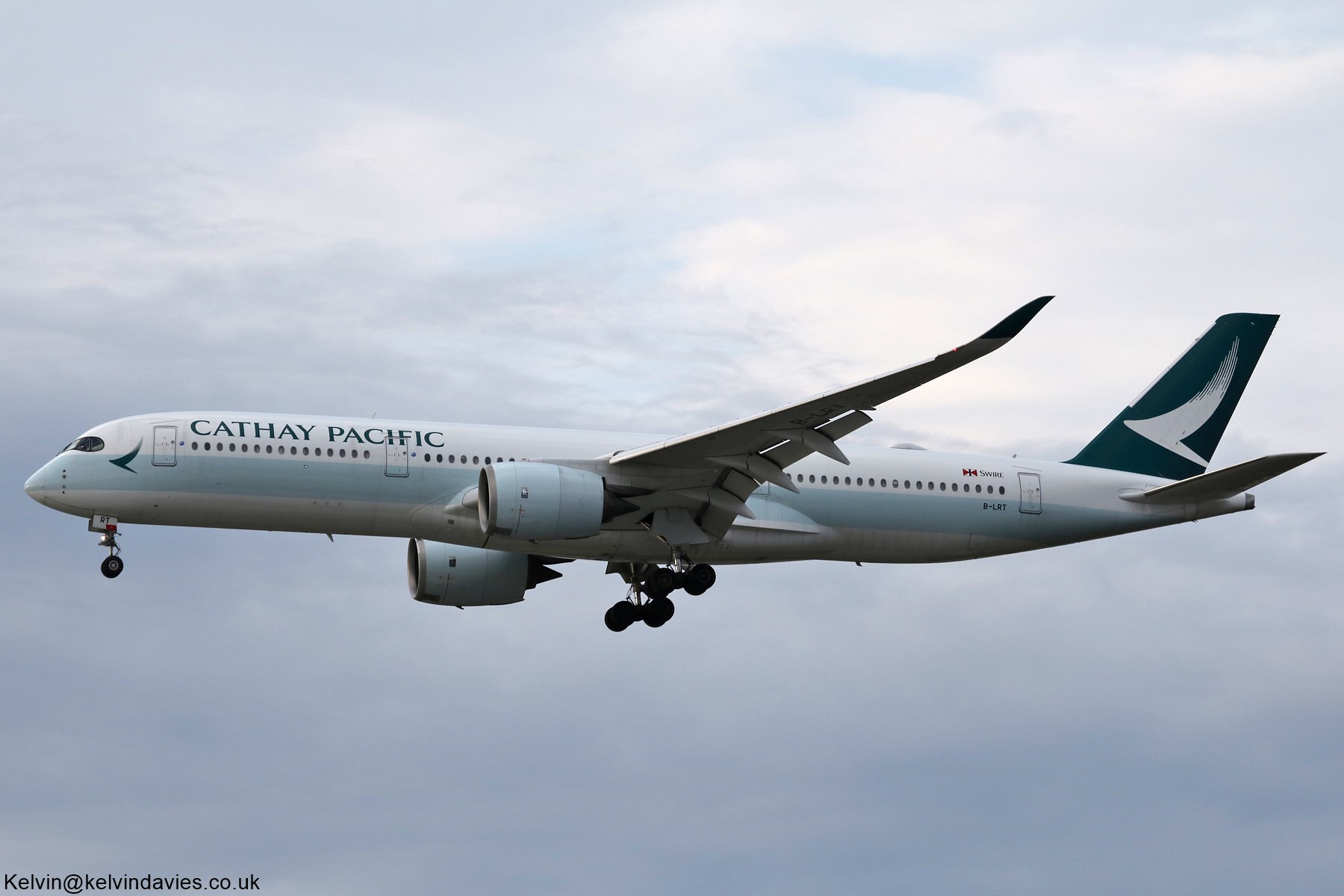 Cathay Pacific Airways A350 B-LRT