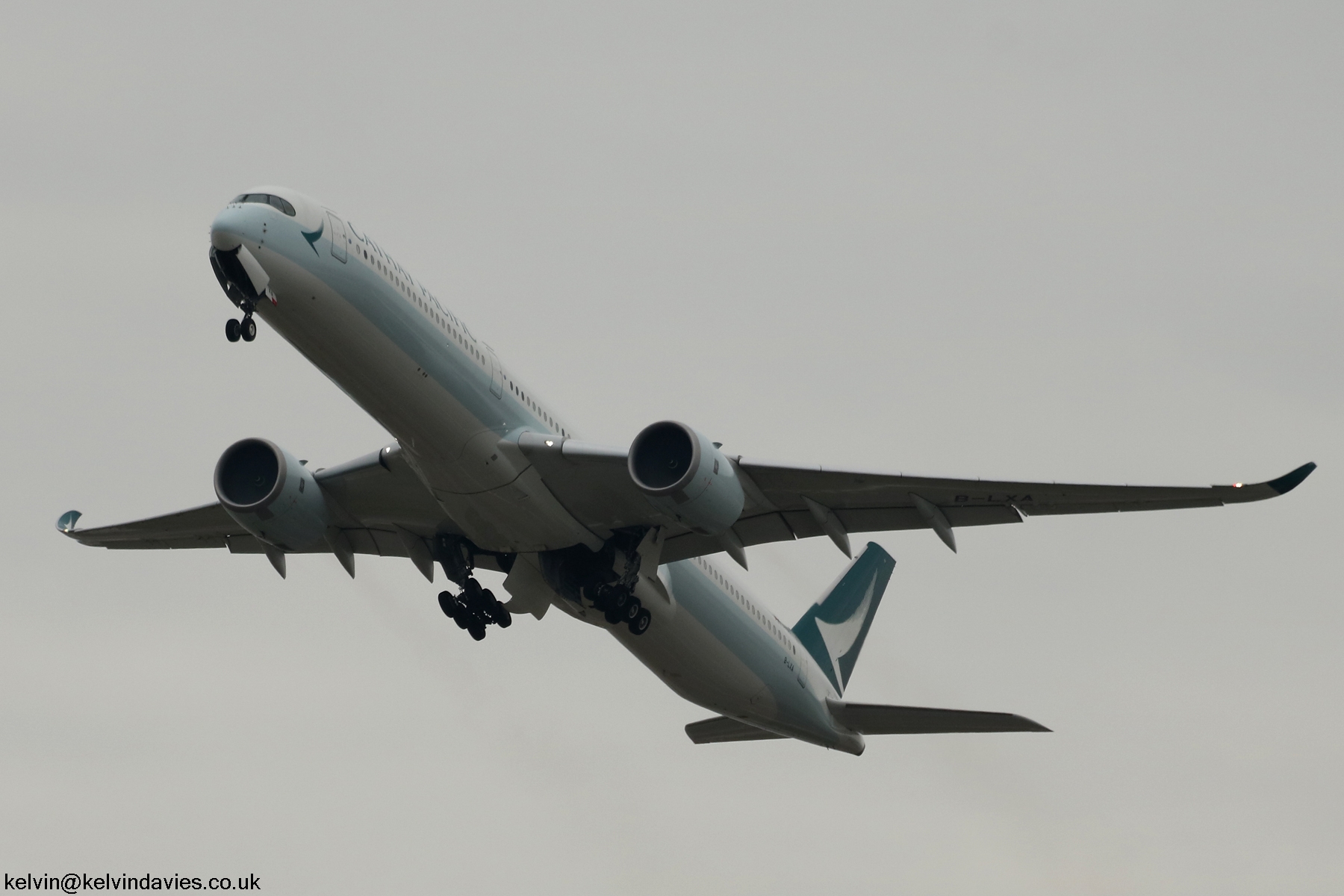 Cathay Pacific Airways A350 B-LXA