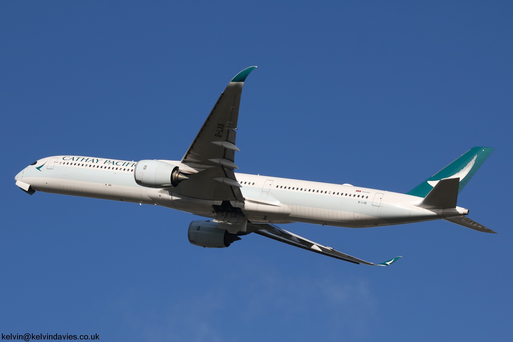 Cathay Pacific Airways A350 B-LXB