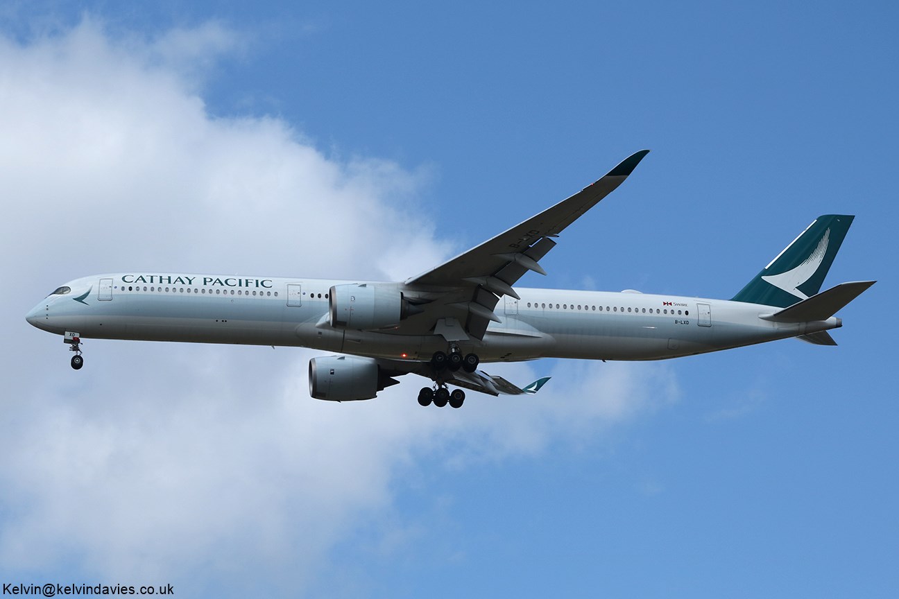 Cathay Pacific Airways A350 B-LXD